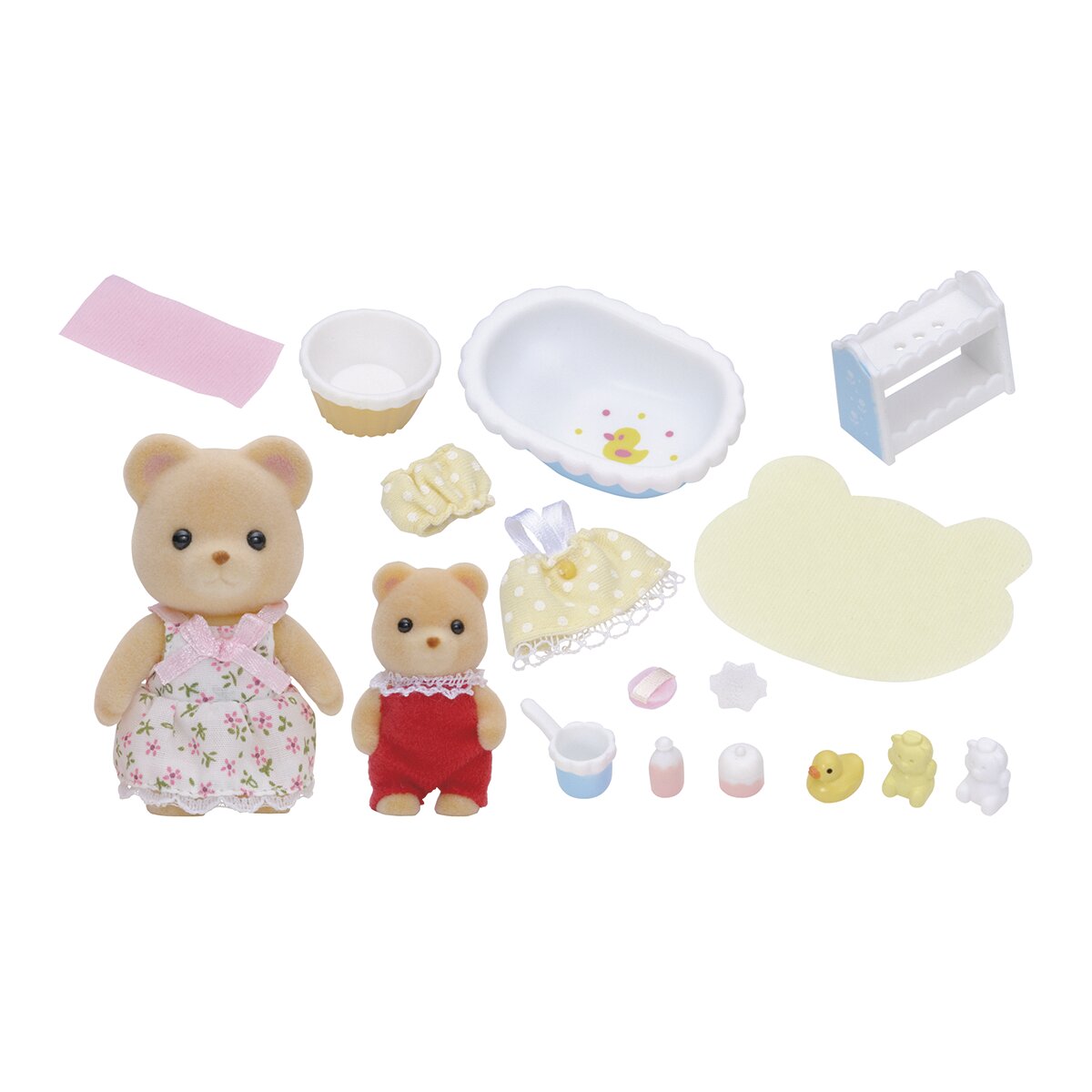 La hora del baño para el bebé Sylvanian Families 4