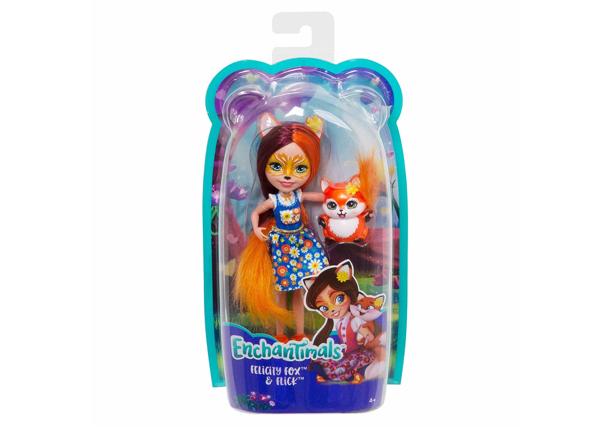 Enchantimals - Enchantimals Muñeca con mascota Felicity Foz y Flick.