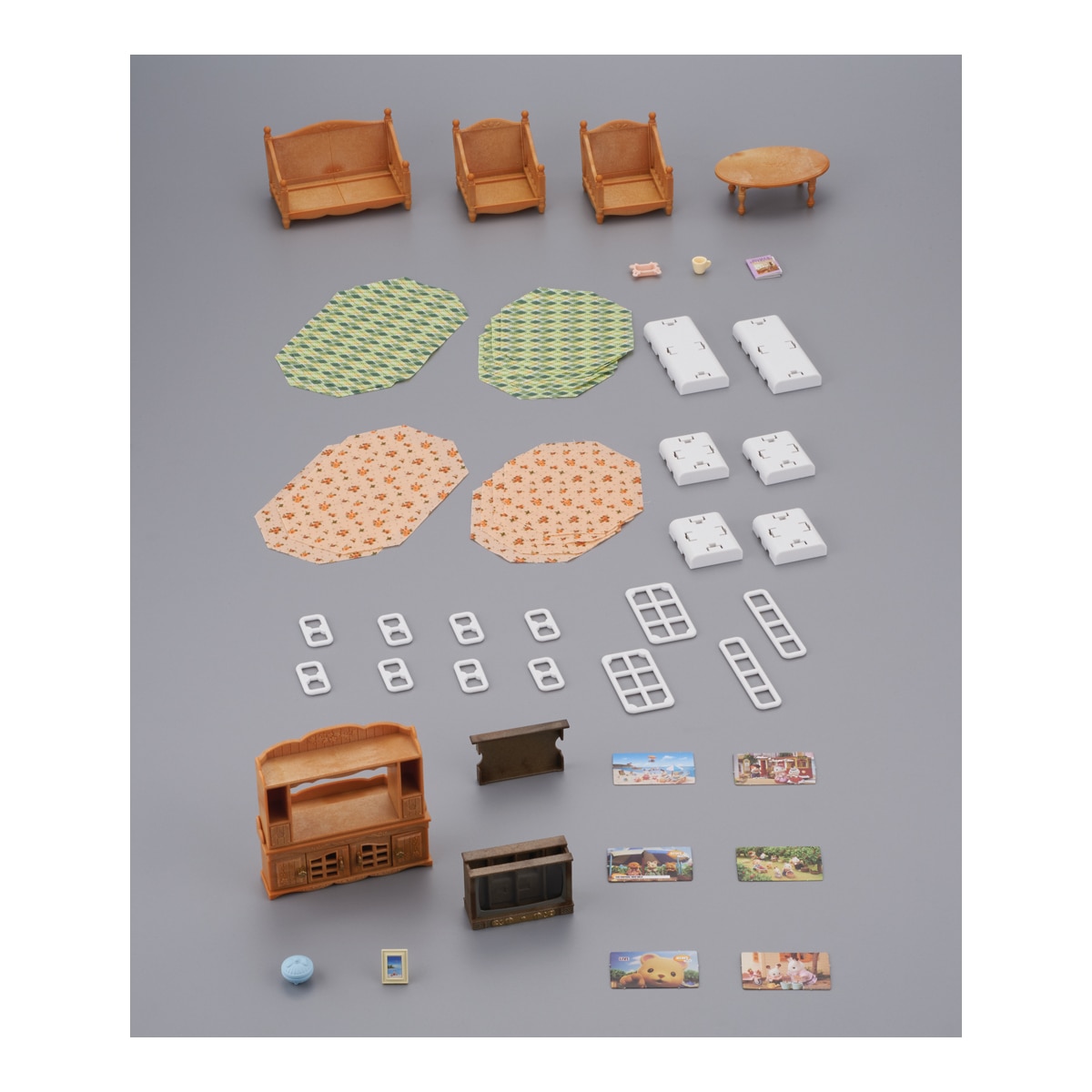 Set de salón de hogar Sylvanian Families 3