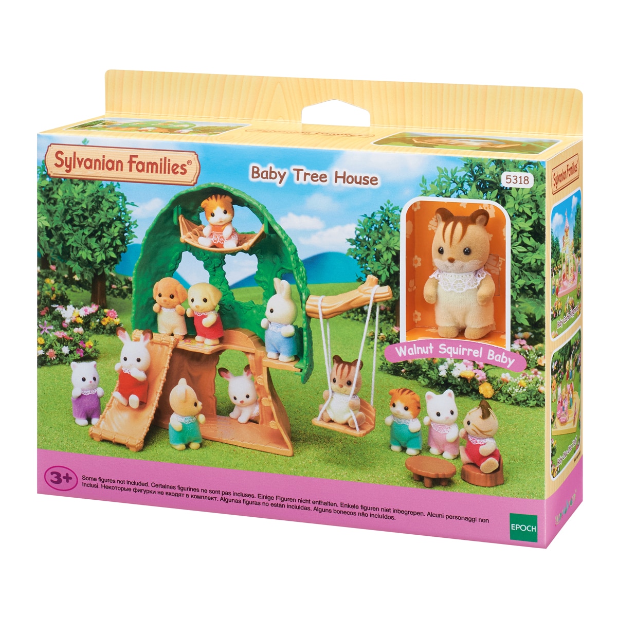 Casa del árbol para bebés Sylvanian Families 2