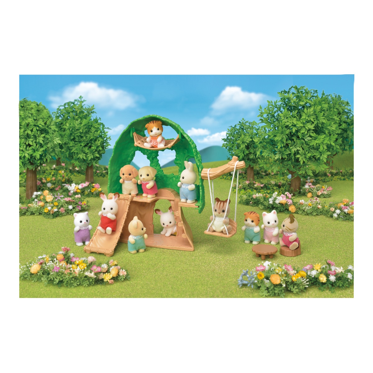 Casa del árbol para bebés Sylvanian Families 5
