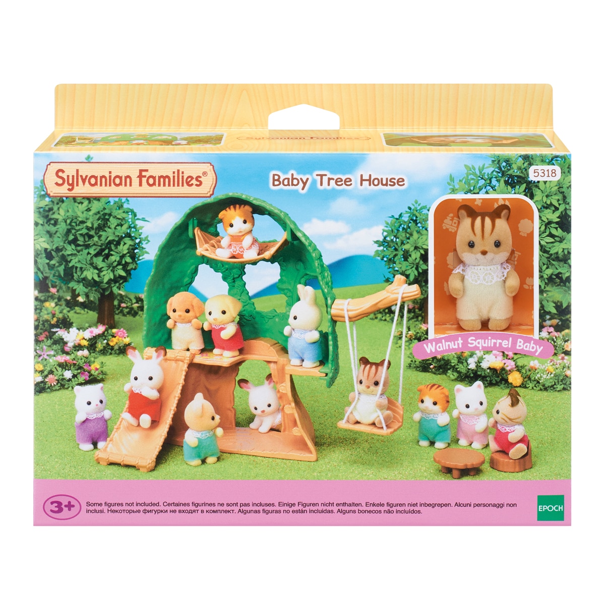 Casa del árbol para bebés Sylvanian Families 9