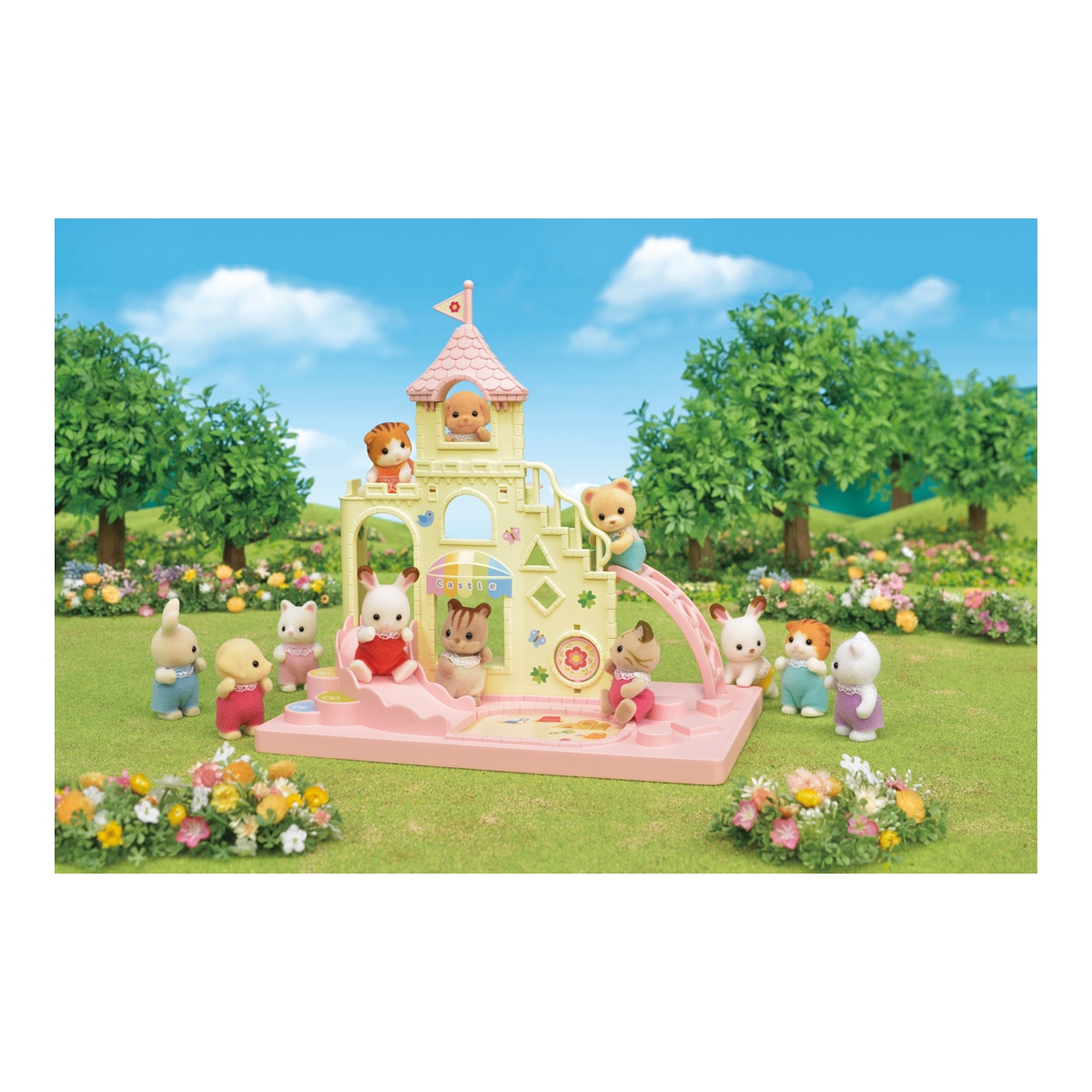 Parque infantil castillo de bebés Sylvanian Families 2