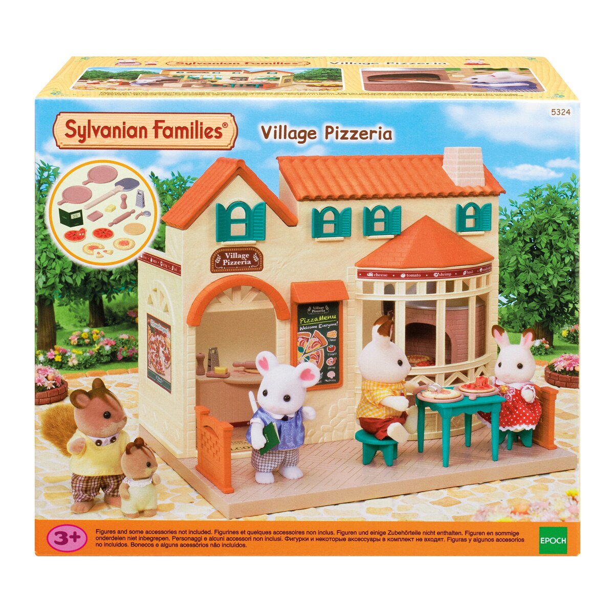 Sylvanian Families: Pizzaria da Aldeia 5