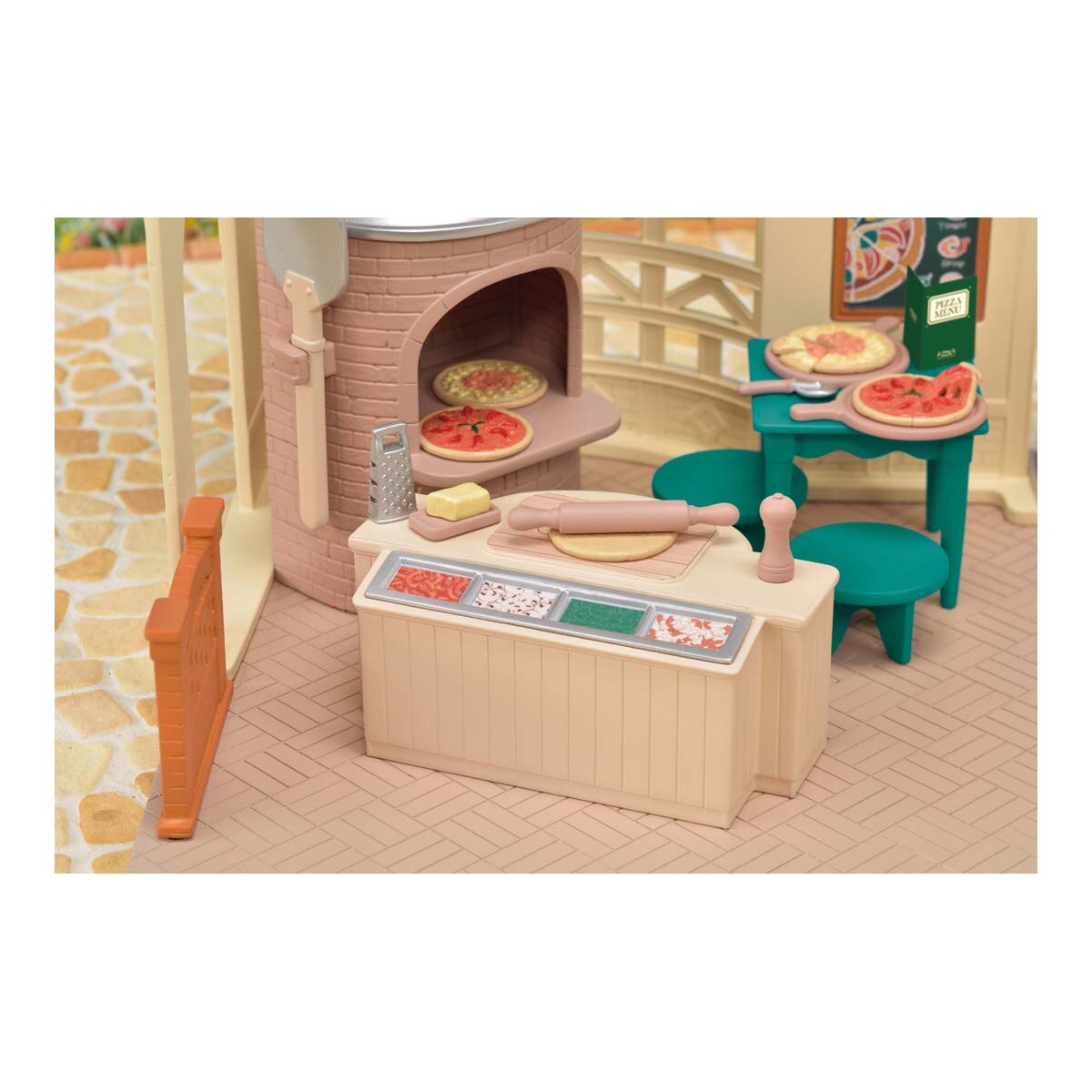Sylvanian Families: Pizzaria da Aldeia 9