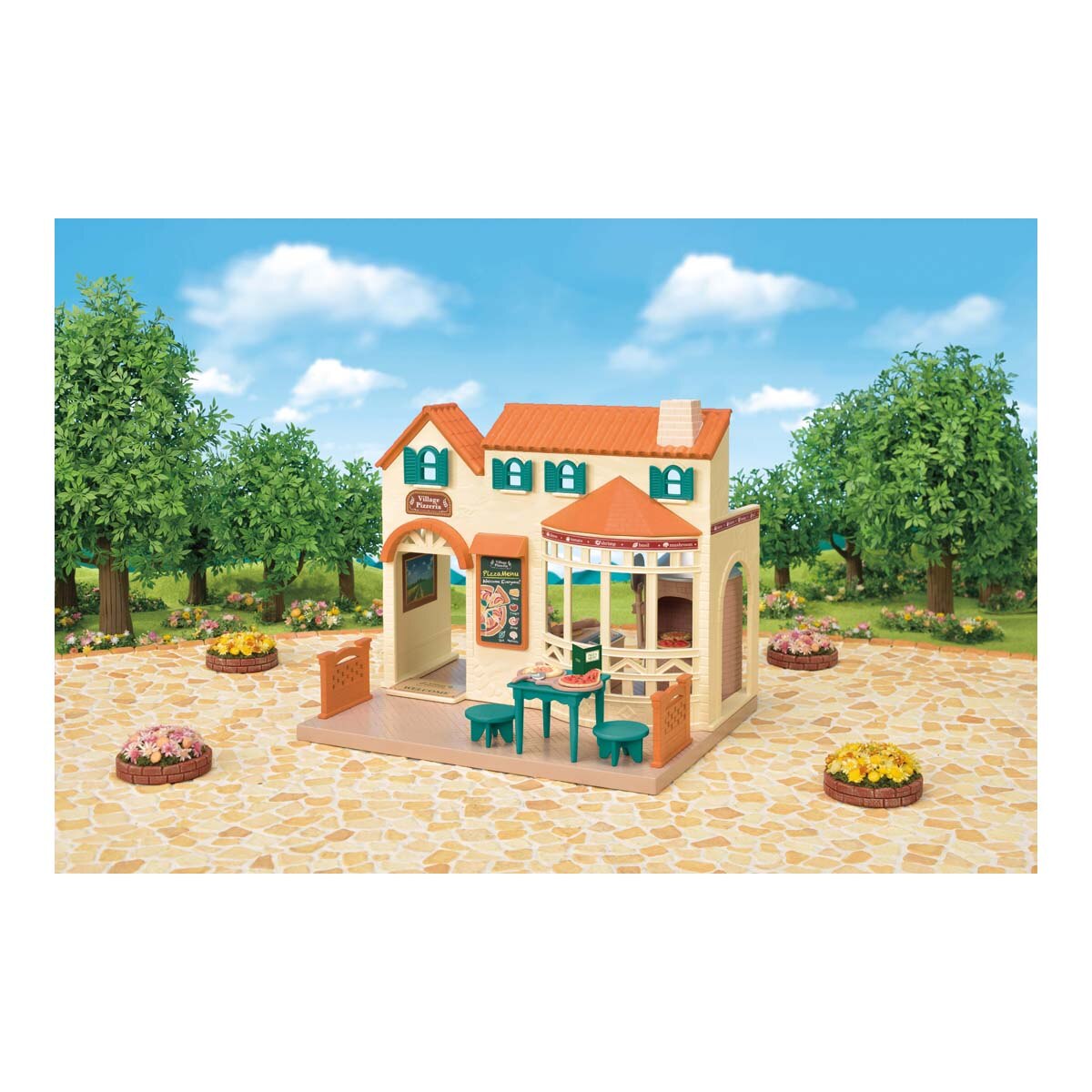 Sylvanian Families: Pizzaria da Aldeia 10