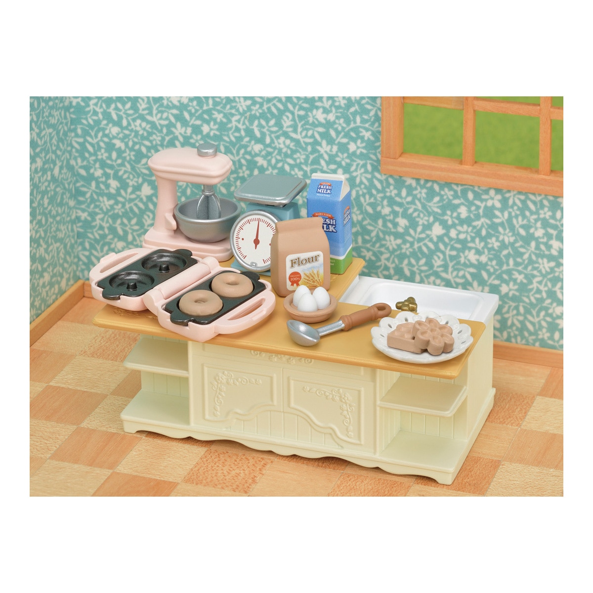 Set de Isla de Cocinar Sylvanian Families 4