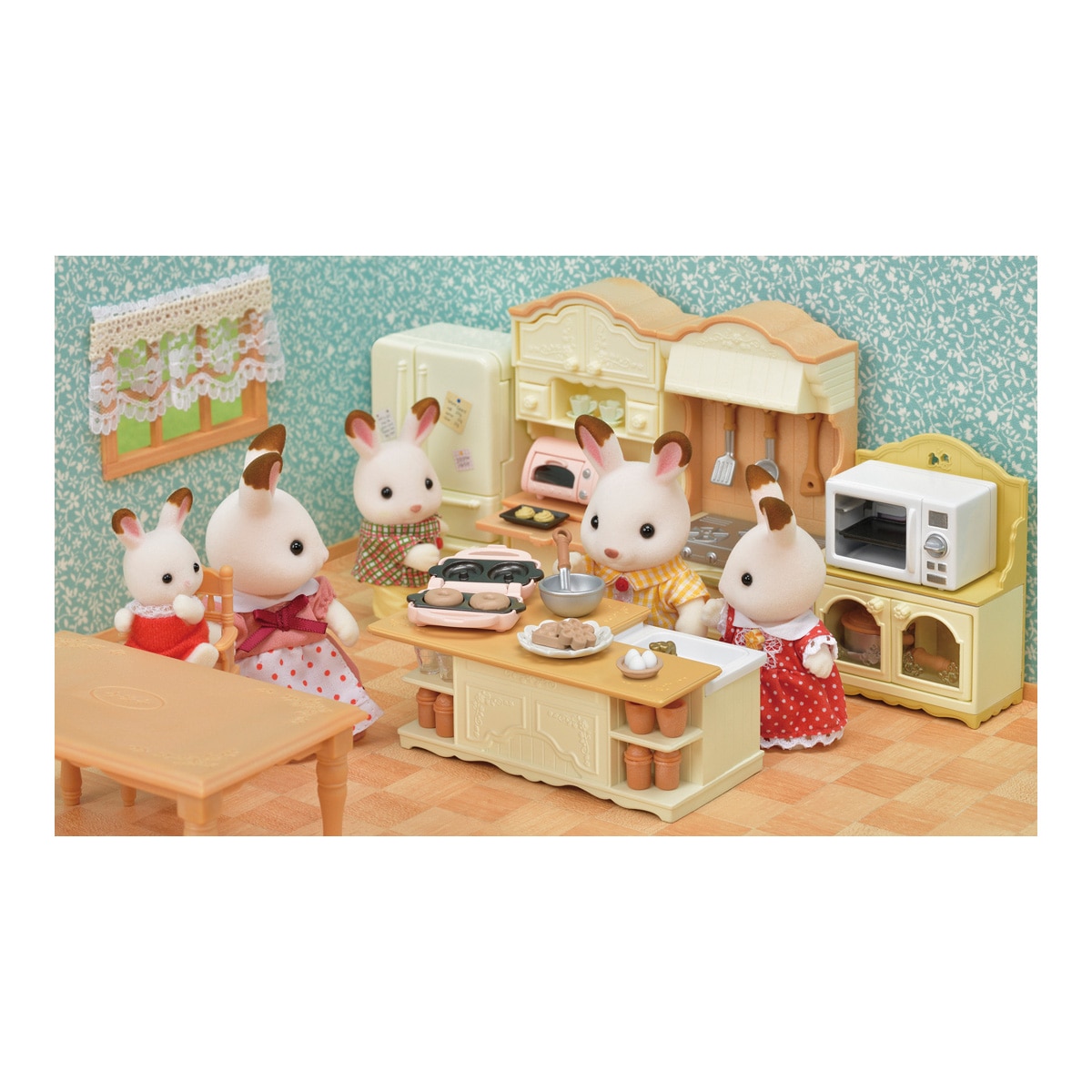 Set de Isla de Cocinar Sylvanian Families 6