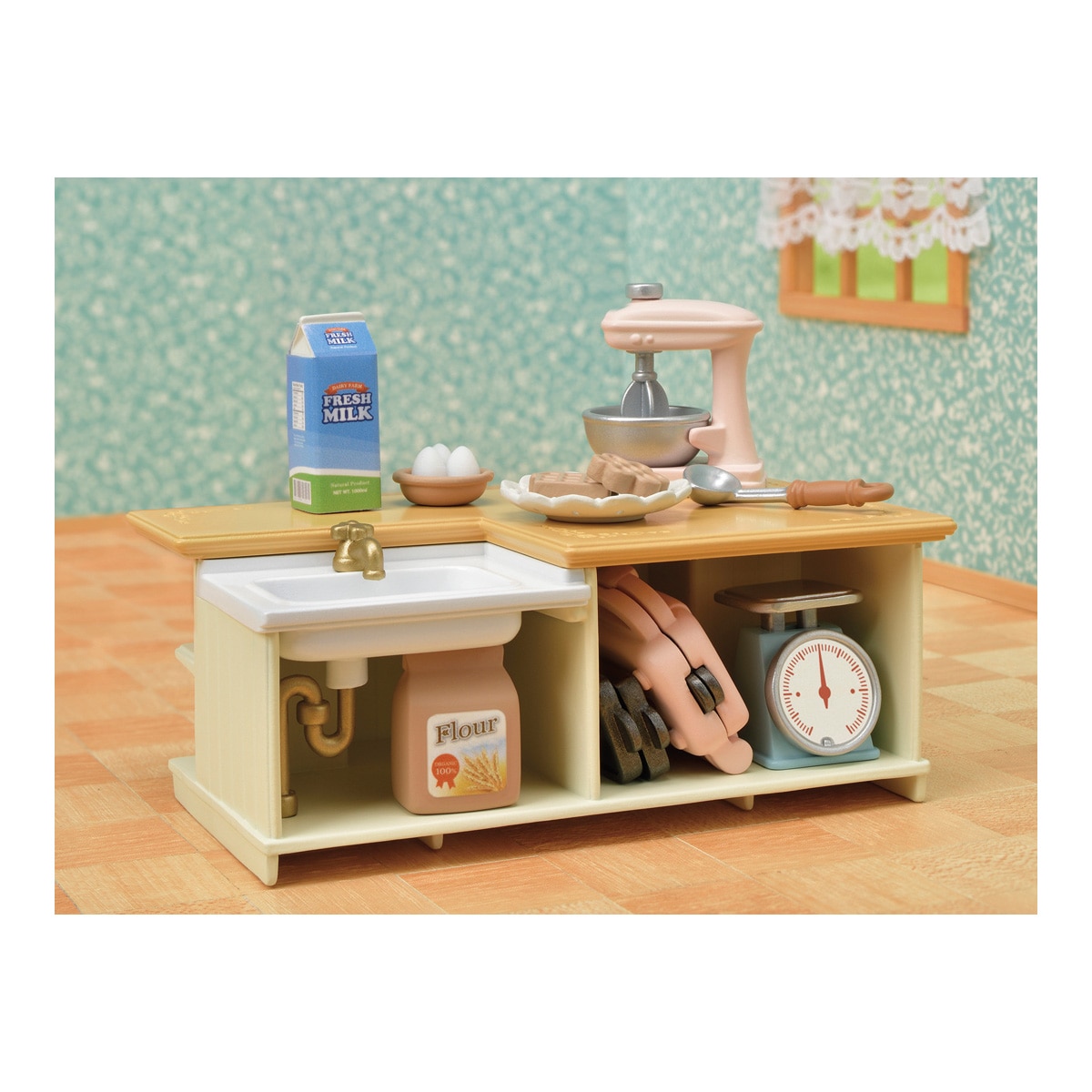 Set de Isla de Cocinar Sylvanian Families 7