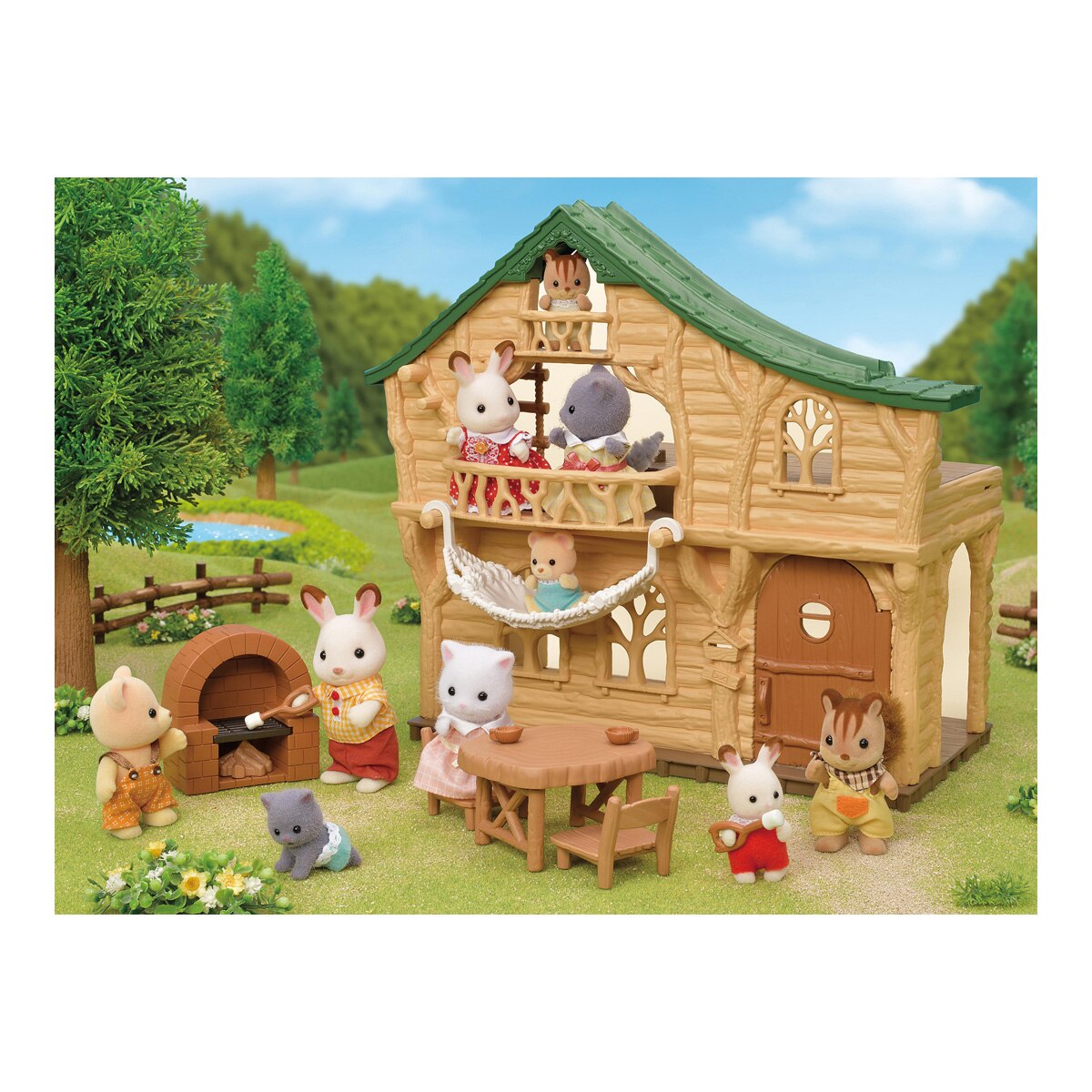 La Cabaña del Lago Sylvanian Families 3