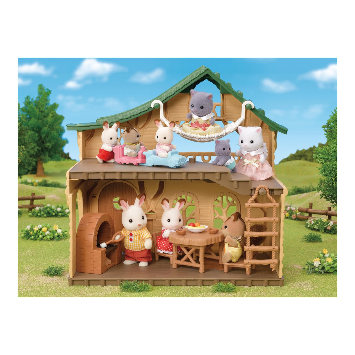 La Cabaña del Lago Sylvanian Families 4