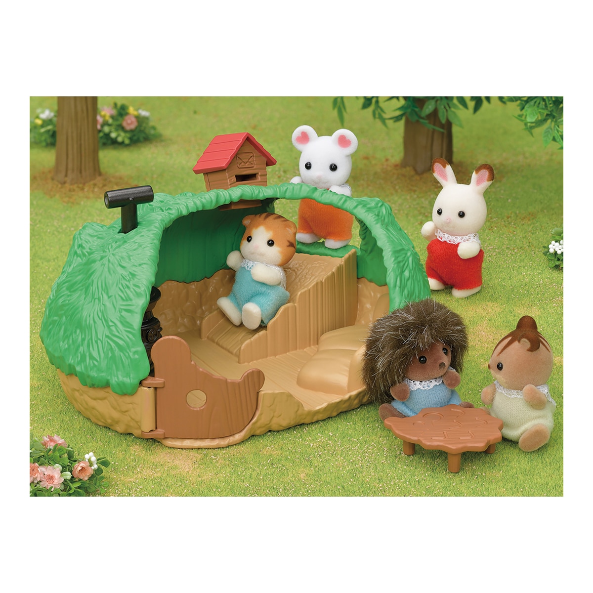 El escondite Erizo Bilberry Sylvanian Families 4