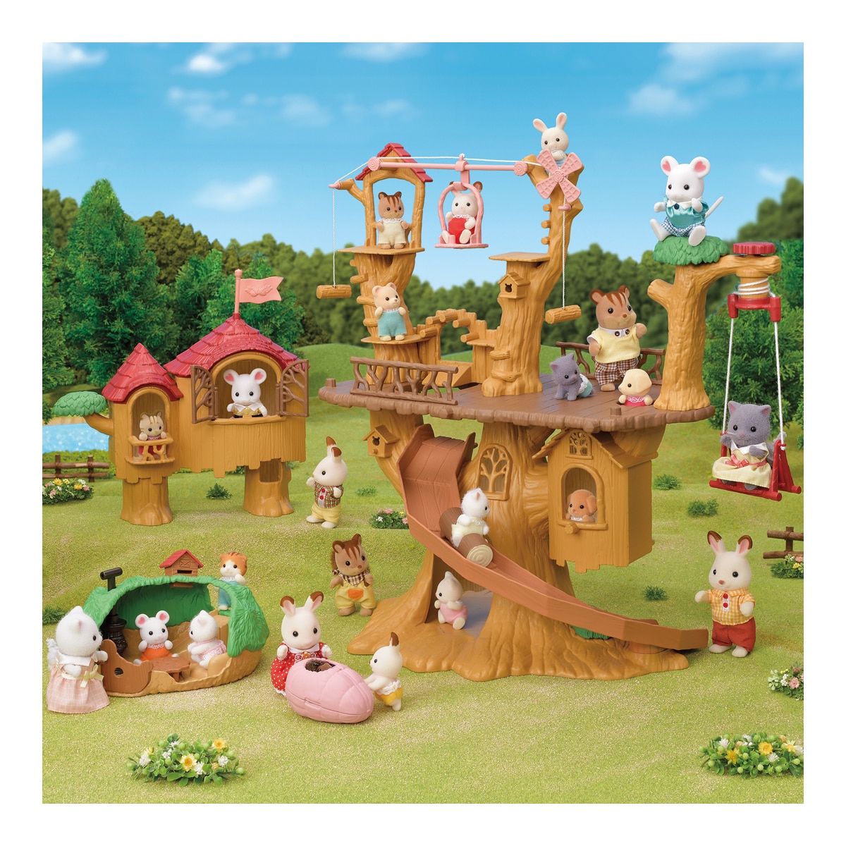 El escondite Erizo Bilberry Sylvanian Families 6
