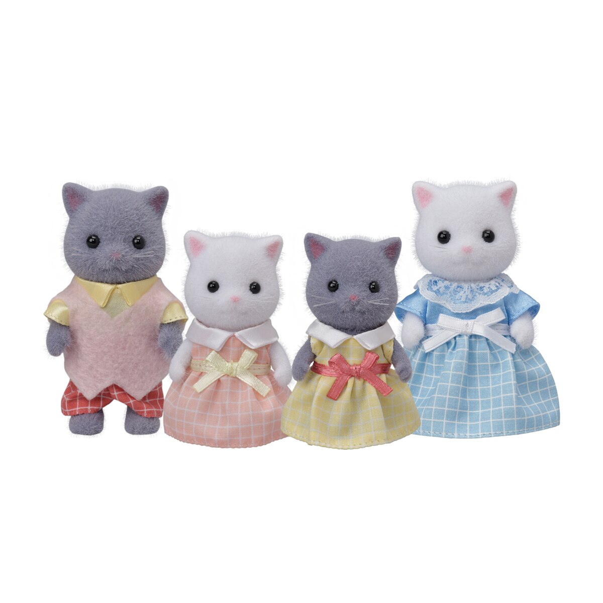 Sylvanian Families – Família Gato Persa Sylvanian Families 4 figuras.