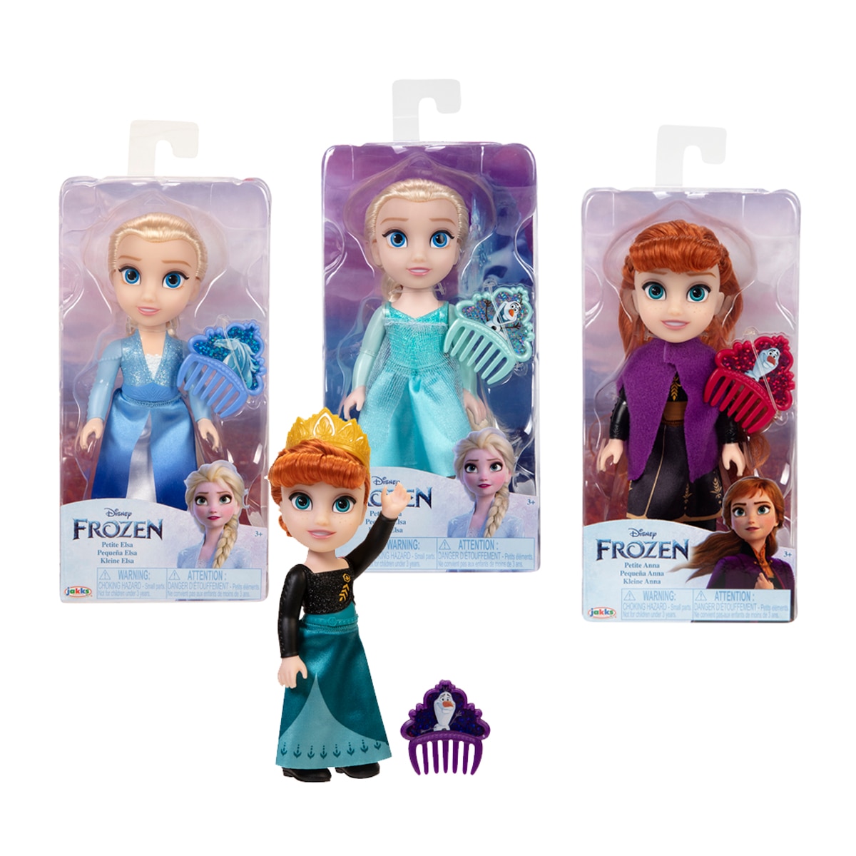 Imagen 0 de Muñecas Petite Disney 15 cm Disney Frozen II