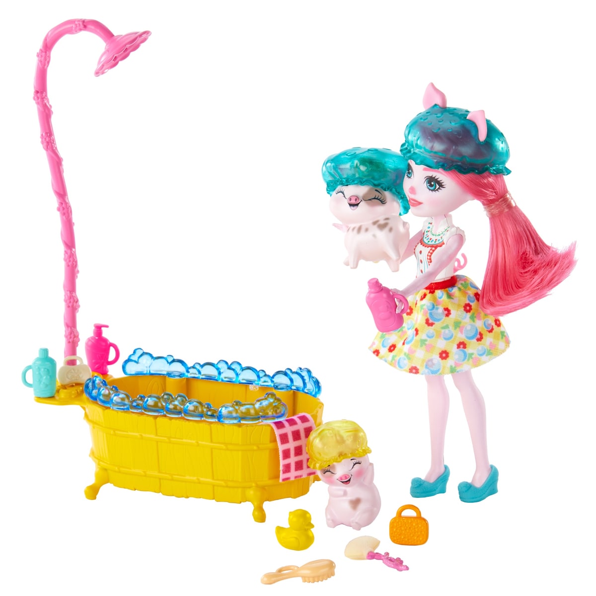 Muñeca con set de juego incluye mascota y accesorios de juguete modelos surtidos Enchantimals 3