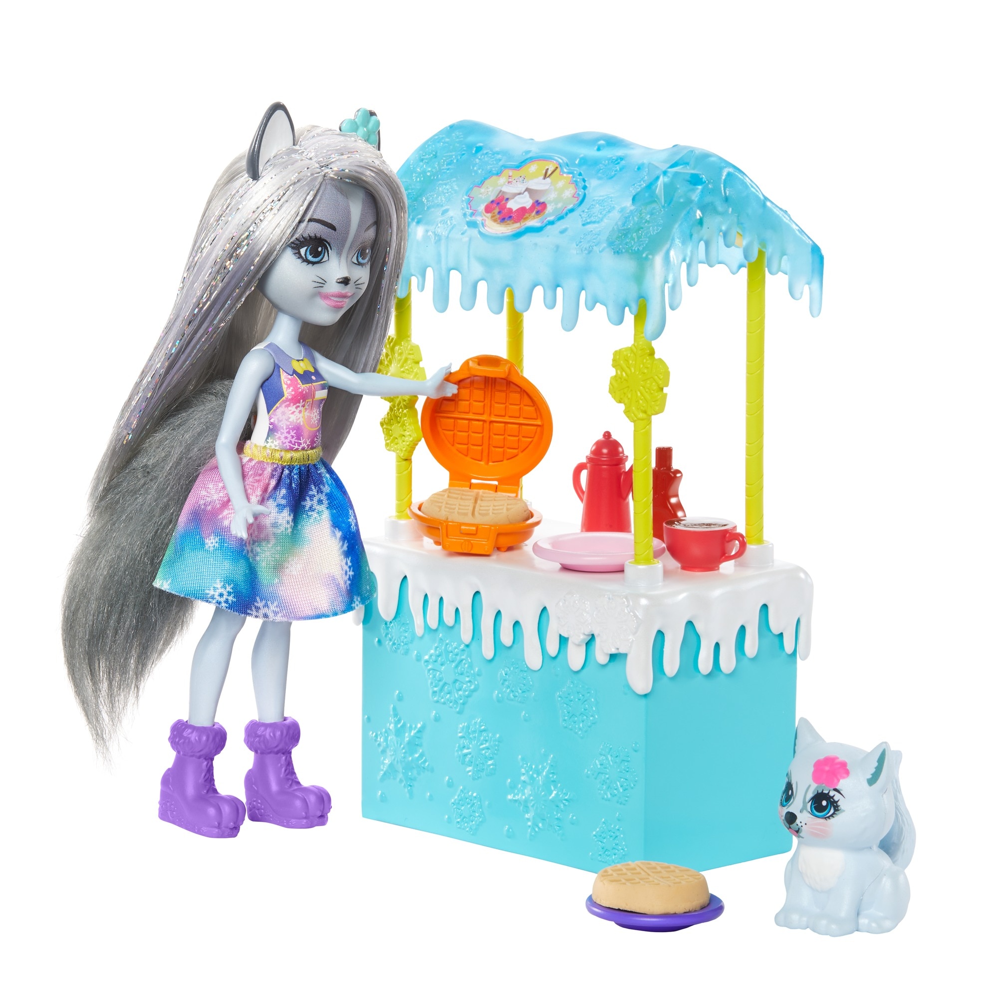 Muñeca con set de juego incluye mascota y accesorios de juguete modelos surtidos Enchantimals 5