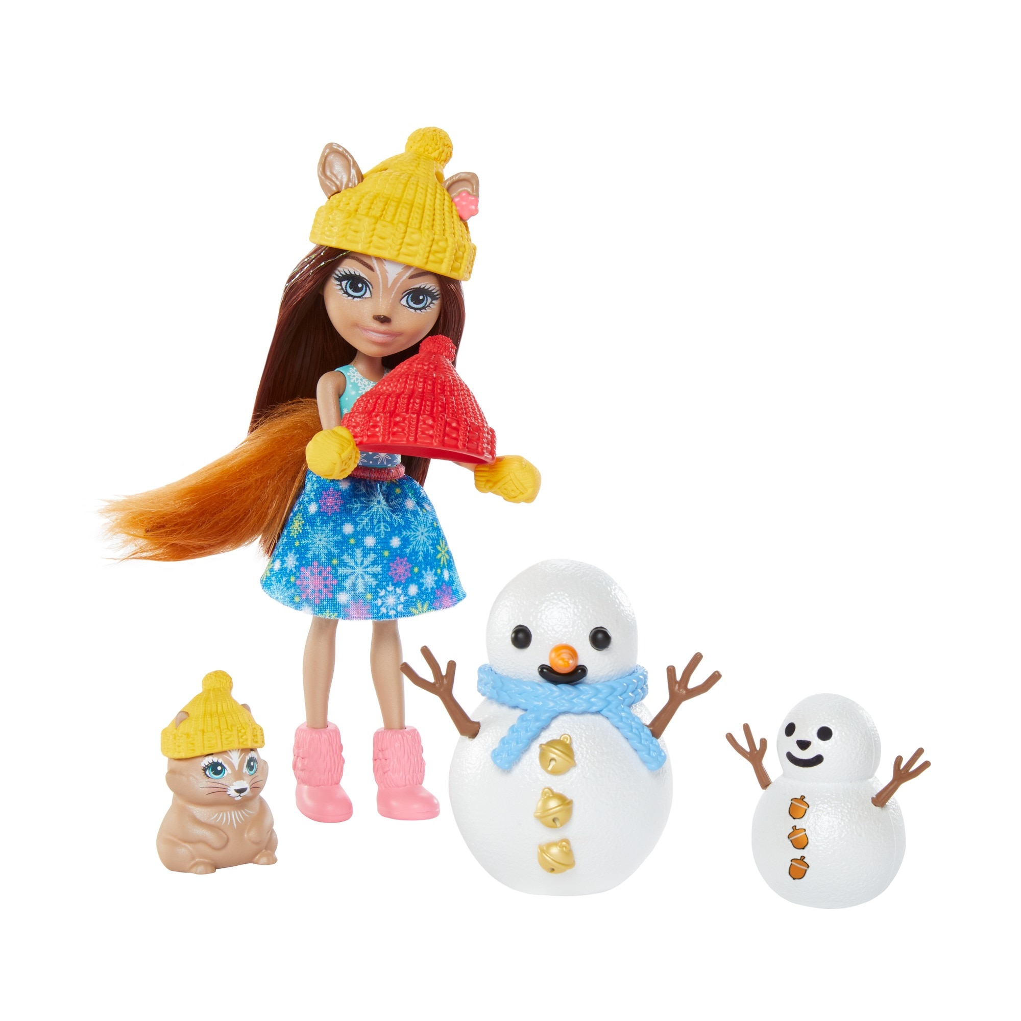 Muñeca con set de juego incluye mascota y accesorios de juguete modelos surtidos Enchantimals 6