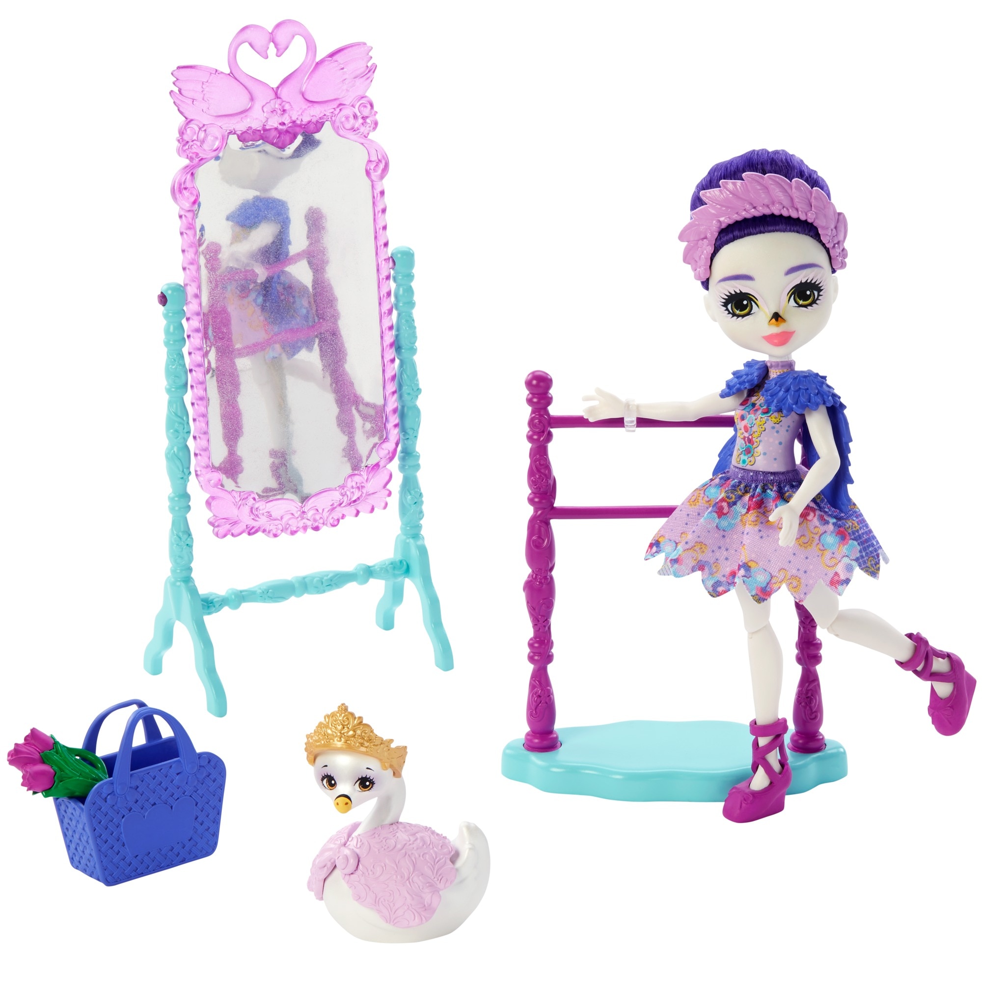 Muñeca con set de juego incluye mascota y accesorios de juguete modelos surtidos Enchantimals 8