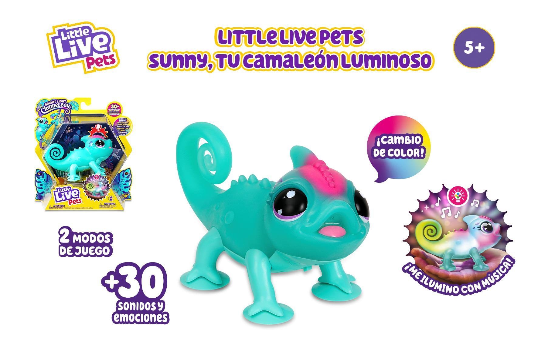 Little Live Pets calm-a chameleon mascota camaleón 3
