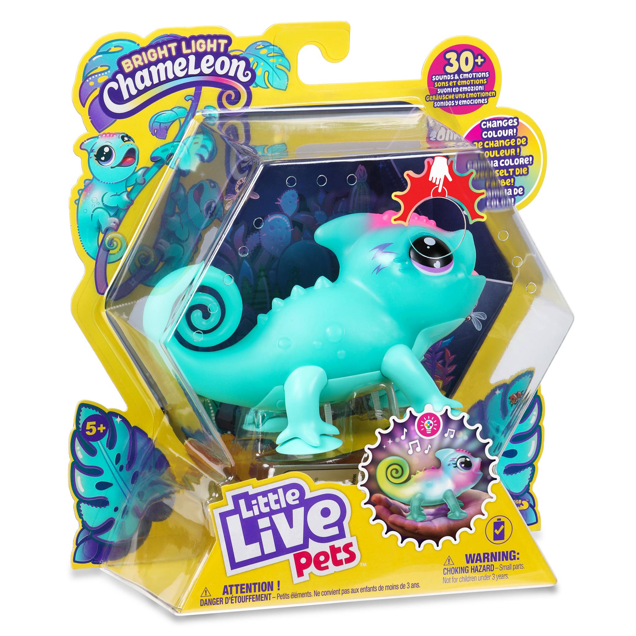 Little Live Pets calm-a chameleon mascota camaleón 5
