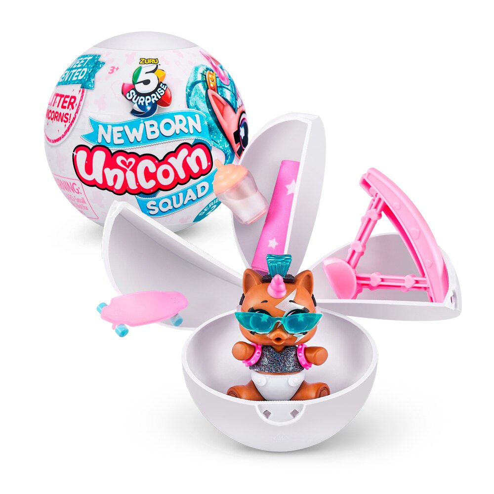 Figura individual New born unicorns Squad BANDAI 3