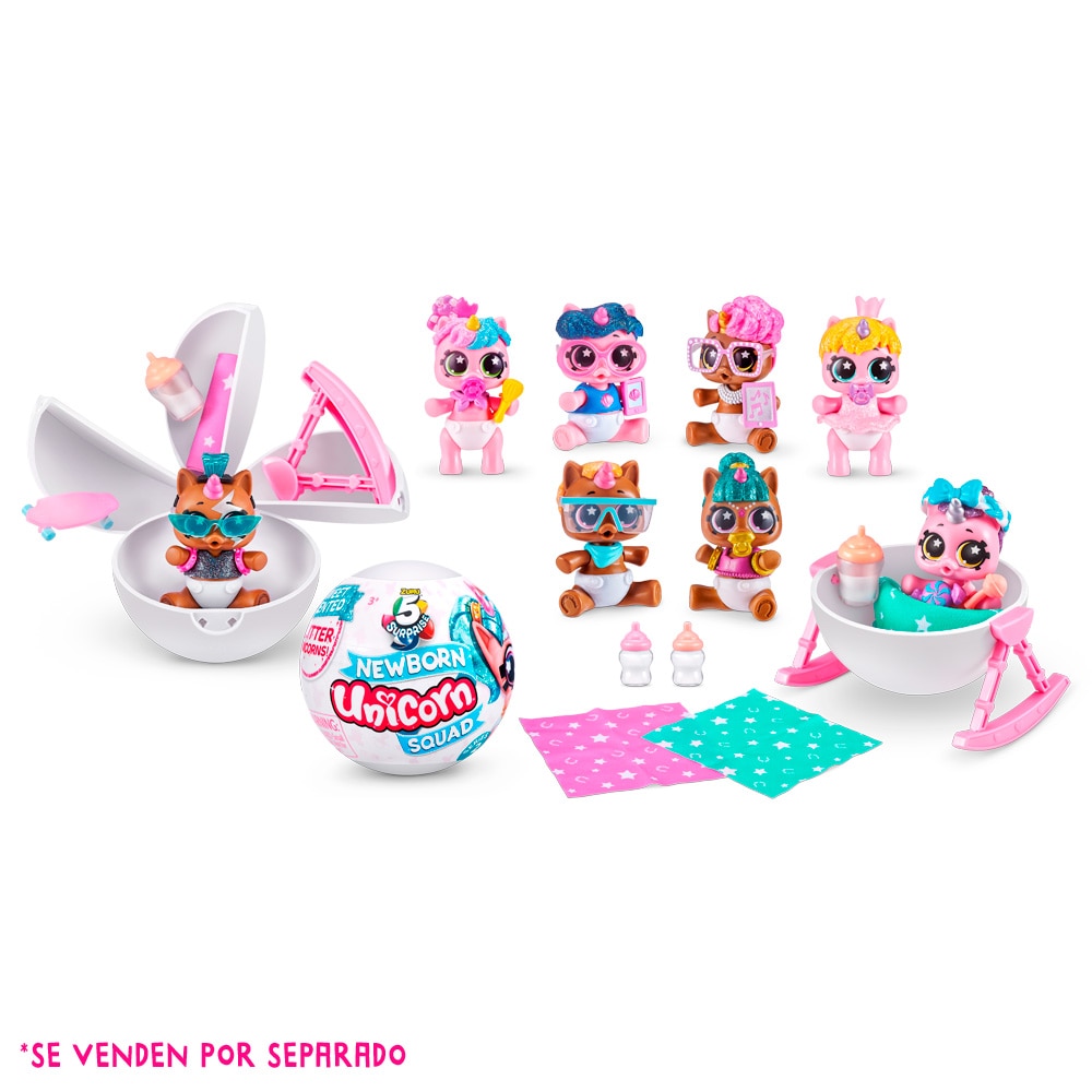 Figura individual New born unicorns Squad BANDAI 5
