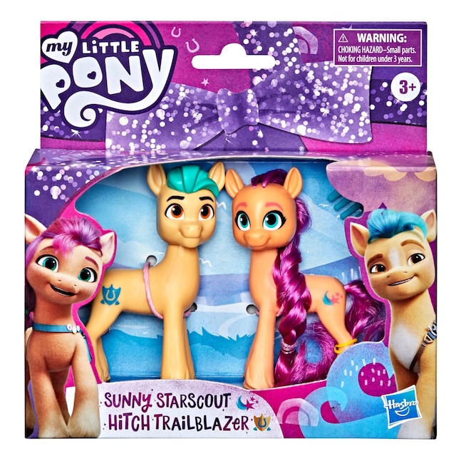 My Little Pony figuras cabello real