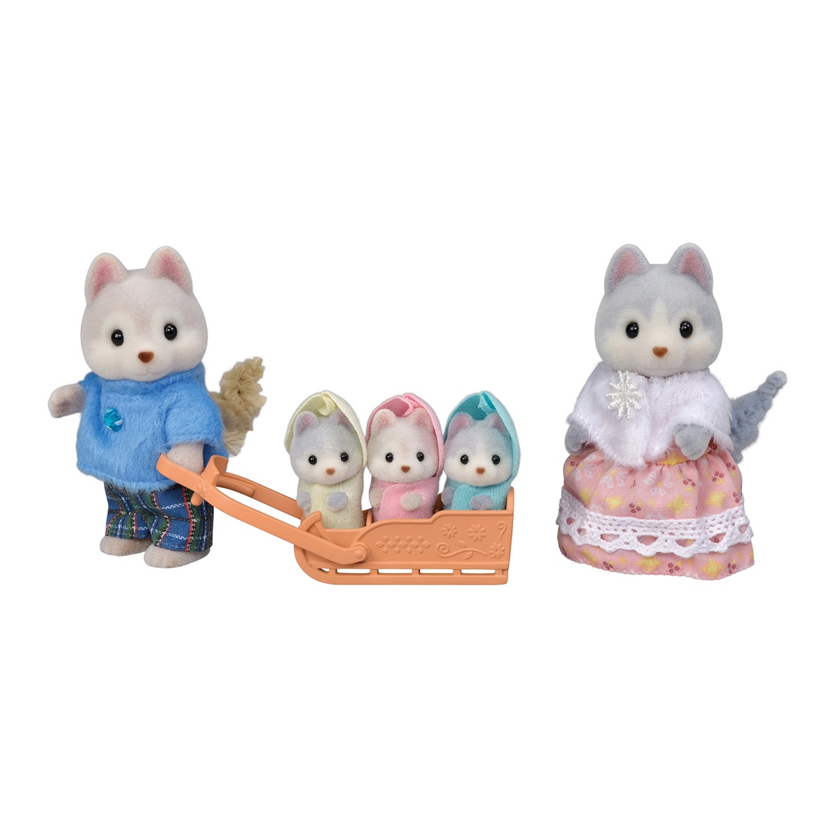 Sylvanian Families – Familia husky.