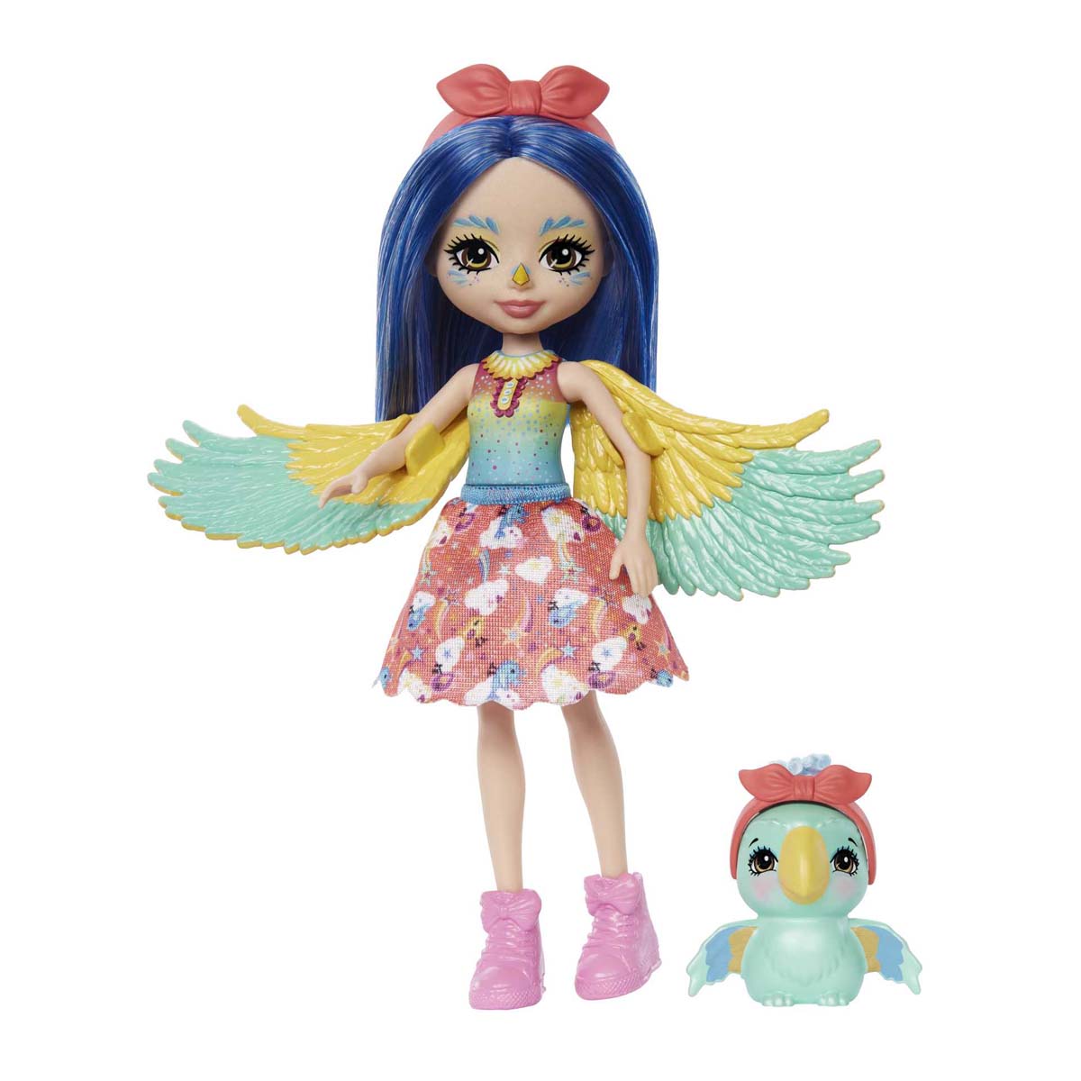 Imagen 0 de Enchantimals Prita y Flutter Muñeca con mascota loro