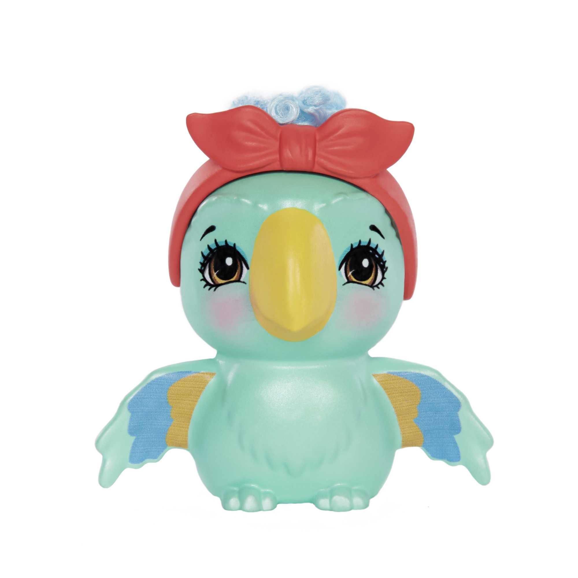 Enchantimals Prita y Flutter Muñeca con mascota loro 4