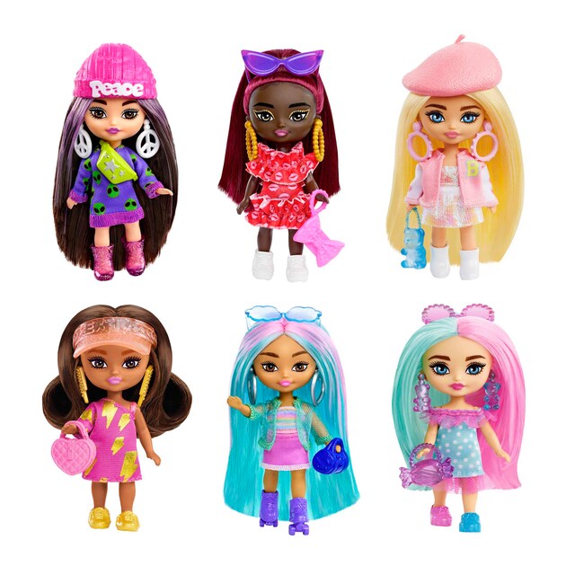 Imagen 0 de Muñeca Barbie Extra Mini Minis