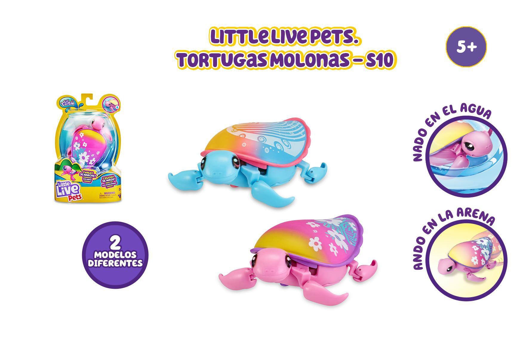 Tortugas Molonas Little Live Pets 8
