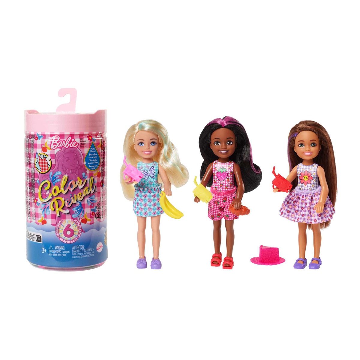 Muñeca Chelsea Barbie Color Reveal 1