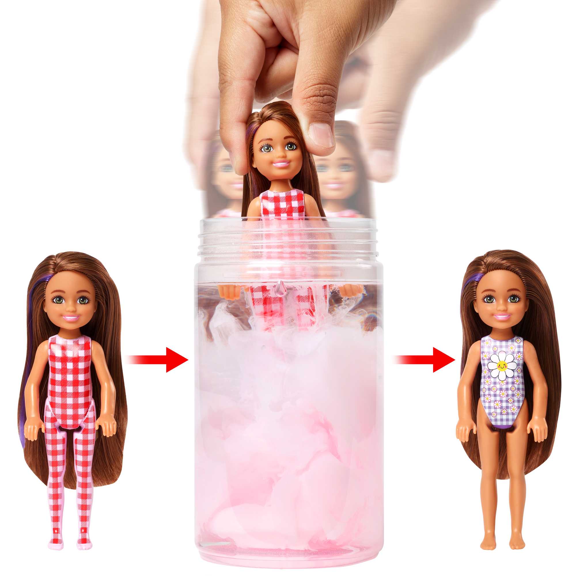 Muñeca Chelsea Barbie Color Reveal 2