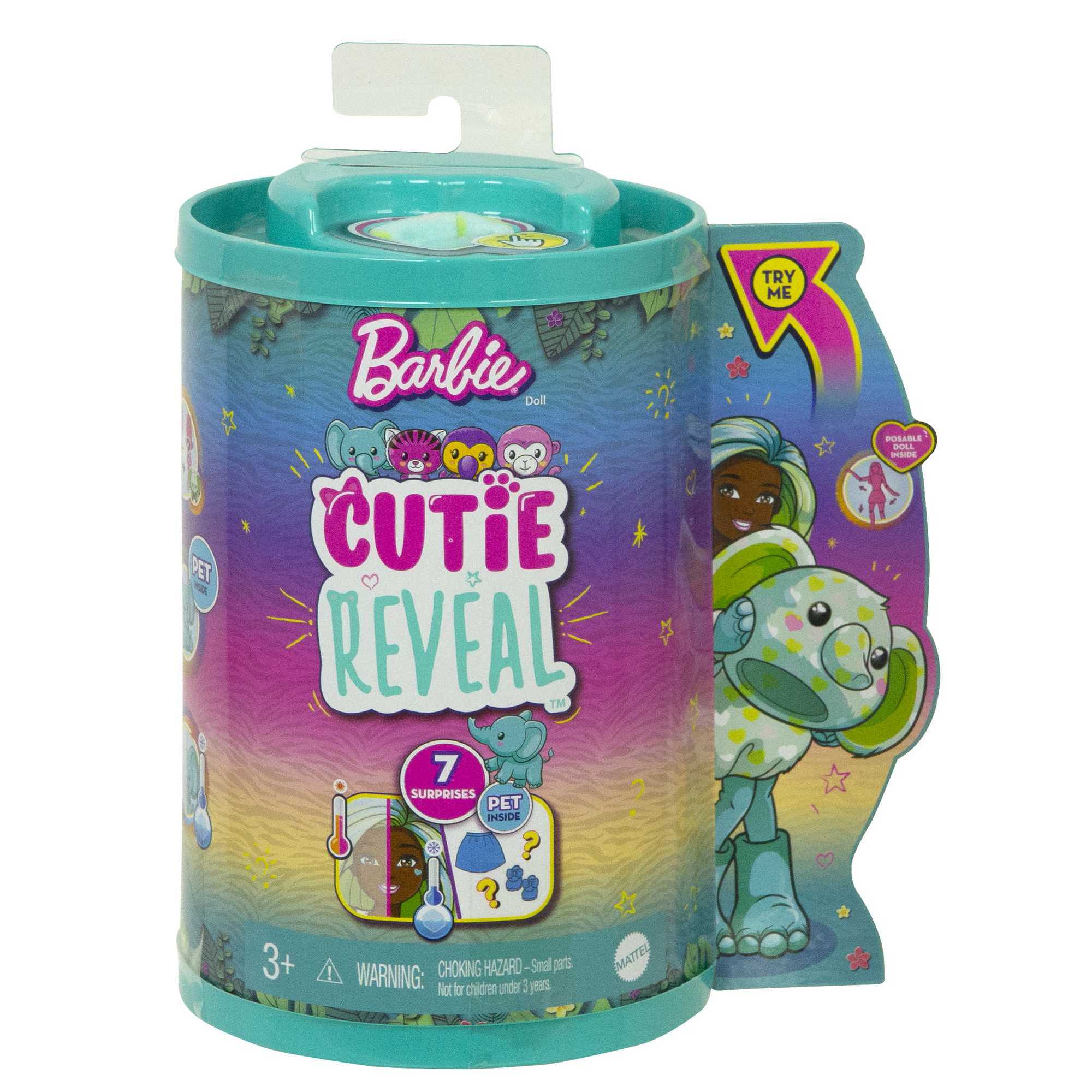 Muñeca Chelsea con disfraz de elefante Barbie Cutie Reveal 6