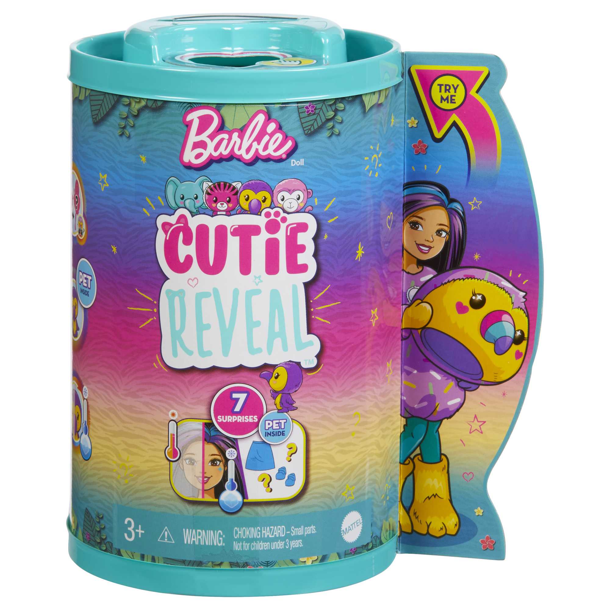 Muñeca Chelsea con disfraz de tucán Barbie Cutie Reveal 6
