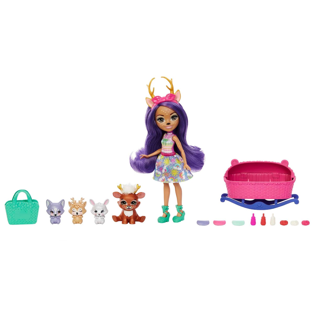 Muñeca con mascotas y accesorios, modelos surtidos Enchantimals 8