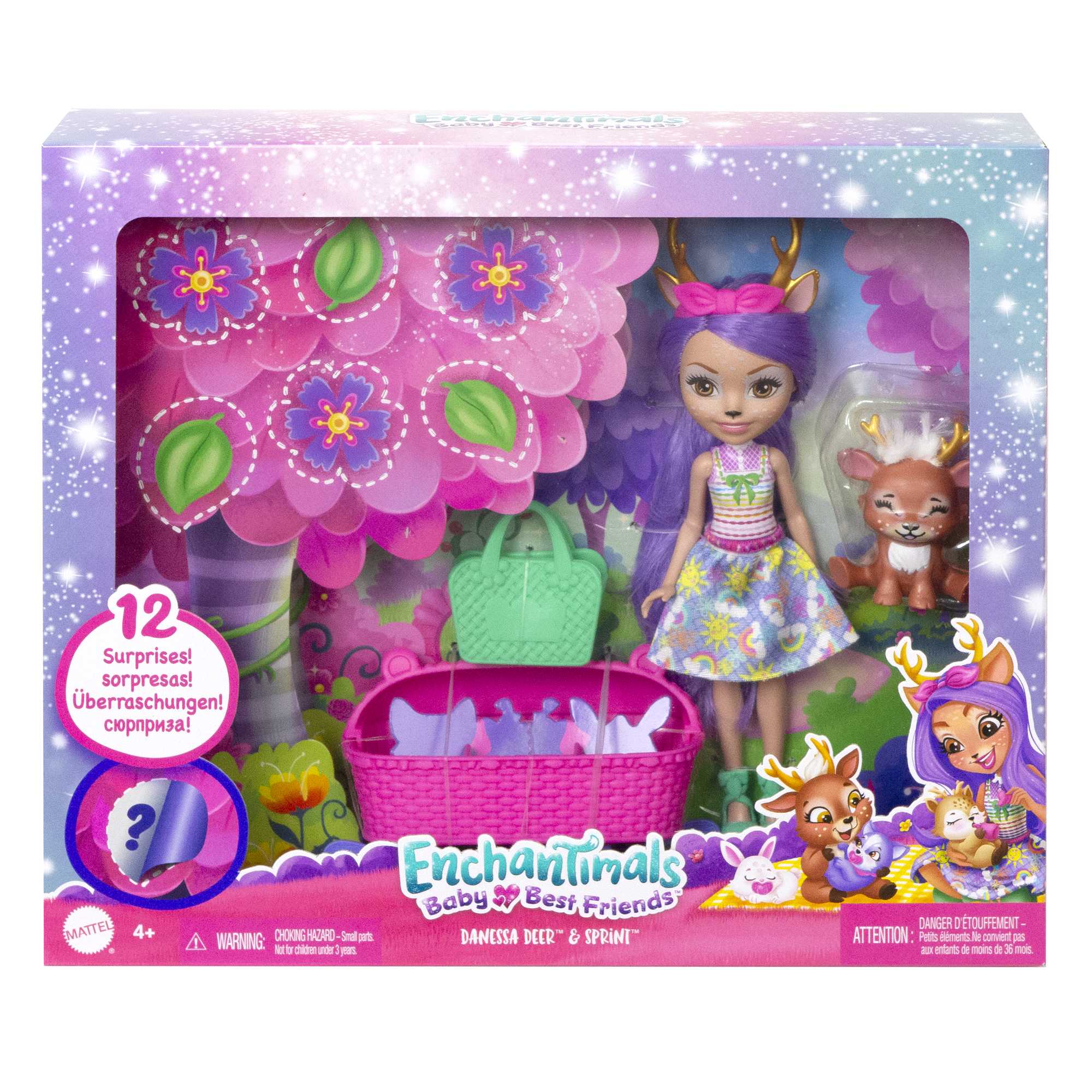 Boneca Danessa Deer com Mascotas e Acessórios 6