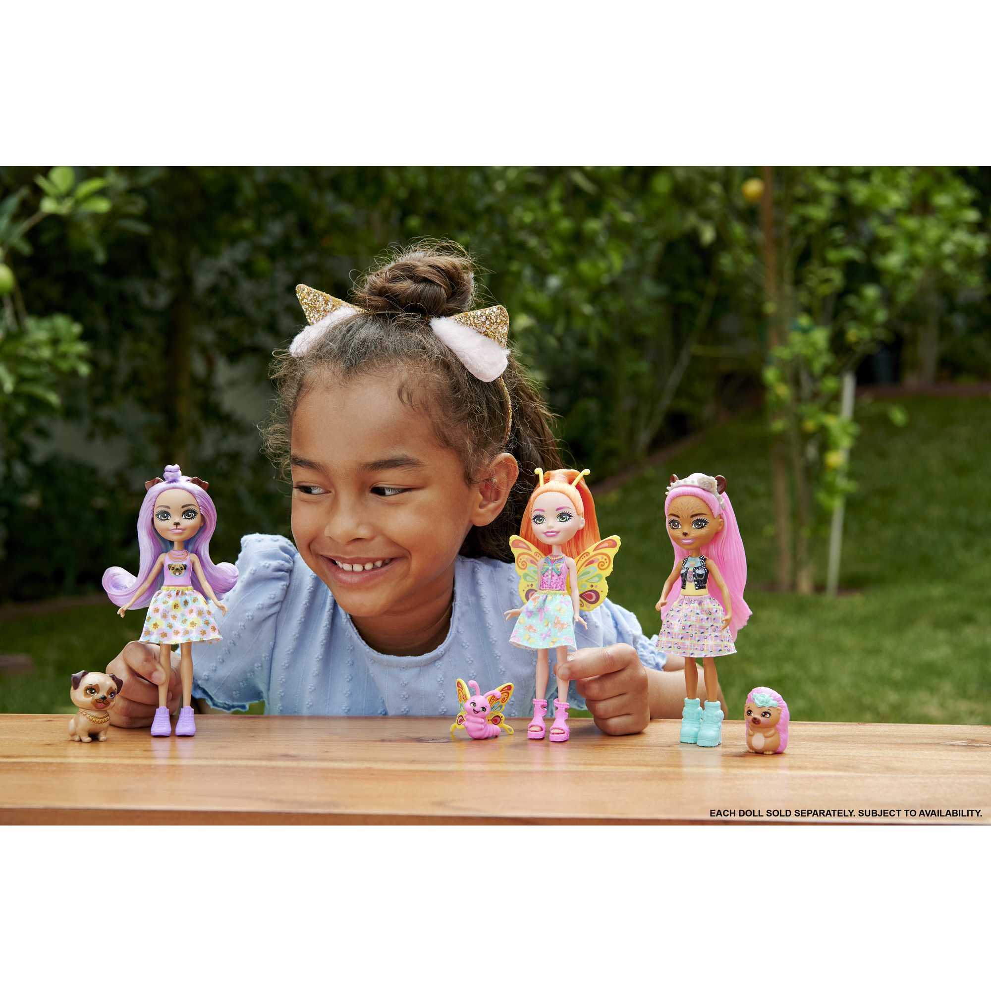 Muñeca Hensley Hedgehog Enchantimals City Tails 3