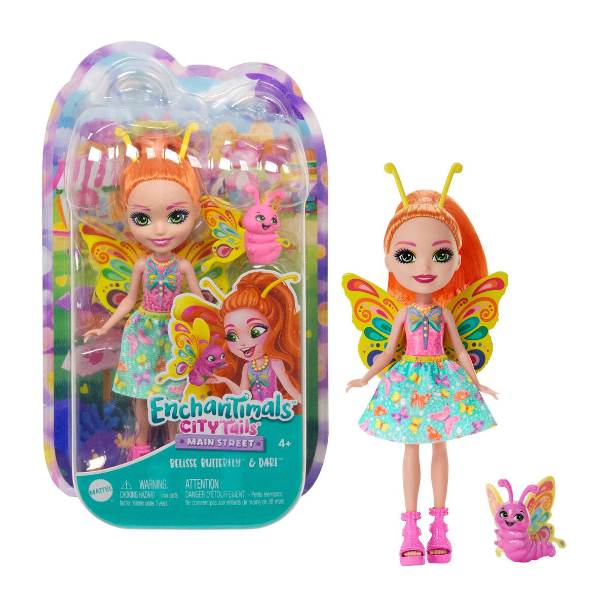Muñeca Belisse Butterfly Enchantimals City Tails 1