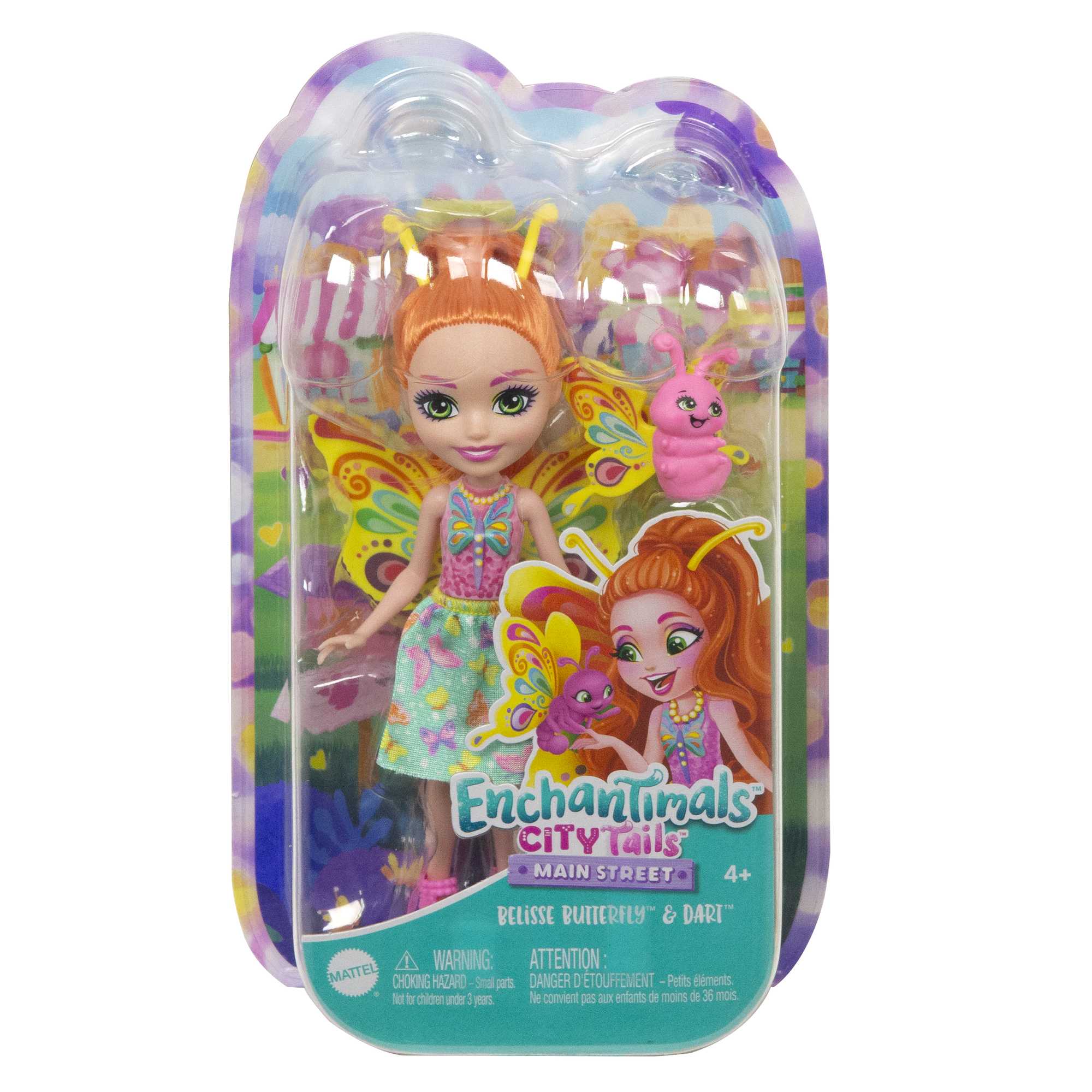 Muñeca Belisse Butterfly Enchantimals City Tails 4