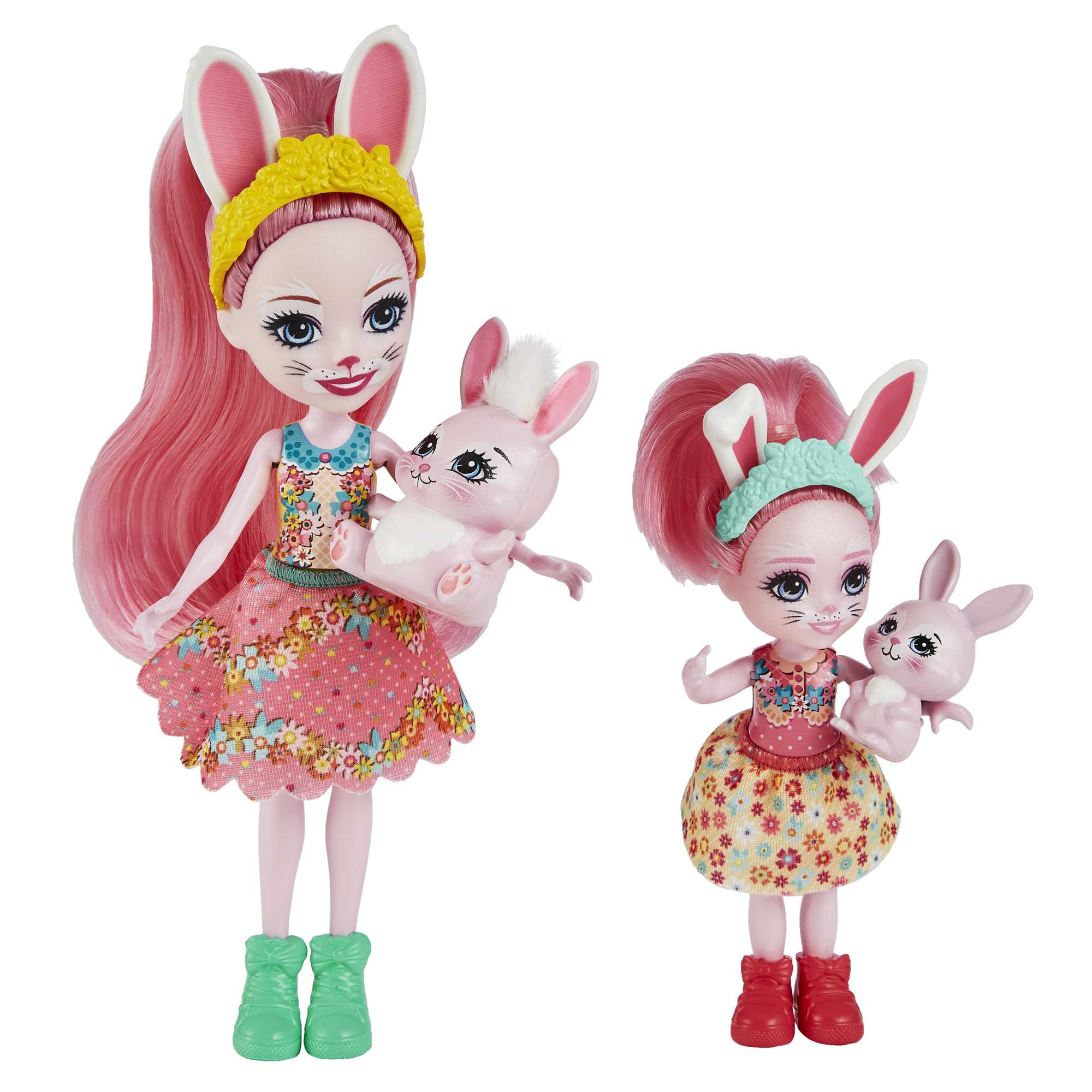 Muñecas hermanas con mascotas y accesorios Enchantimals 9