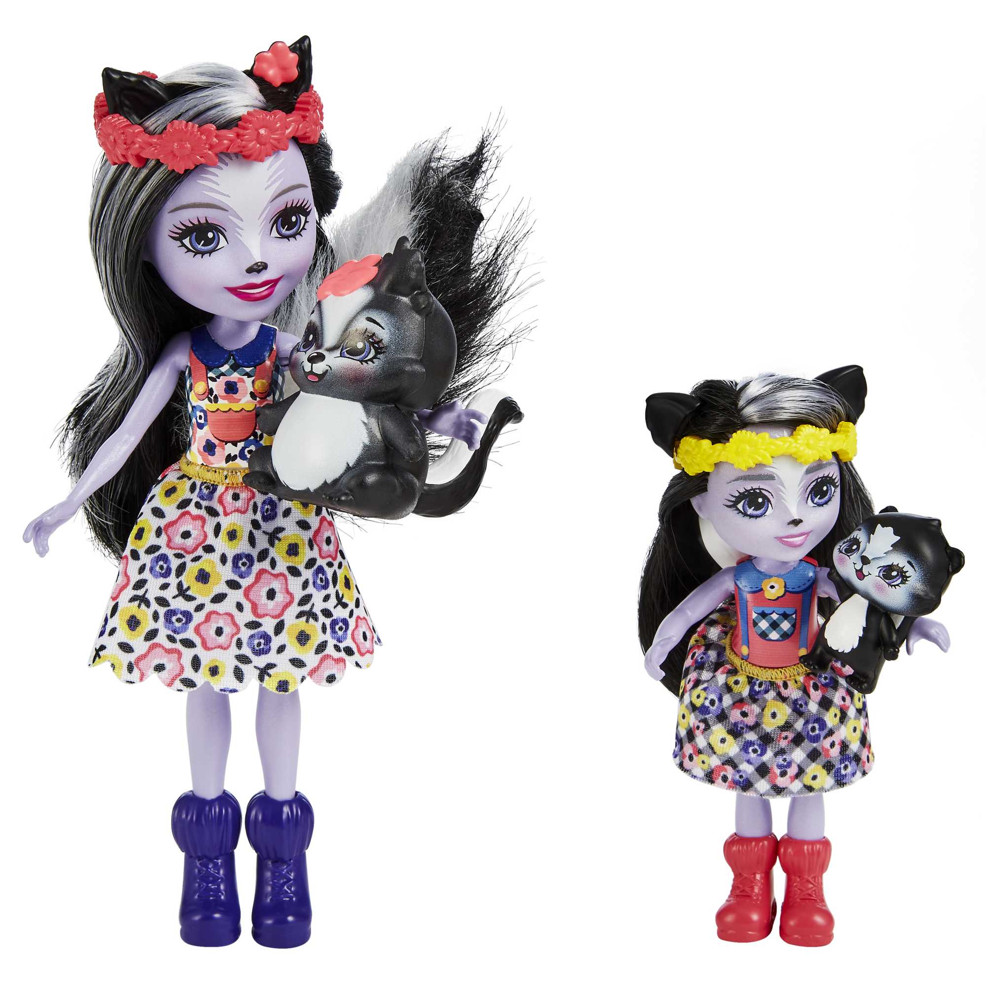Muñecas hermanas con mascotas y accesorios Enchantimals 11