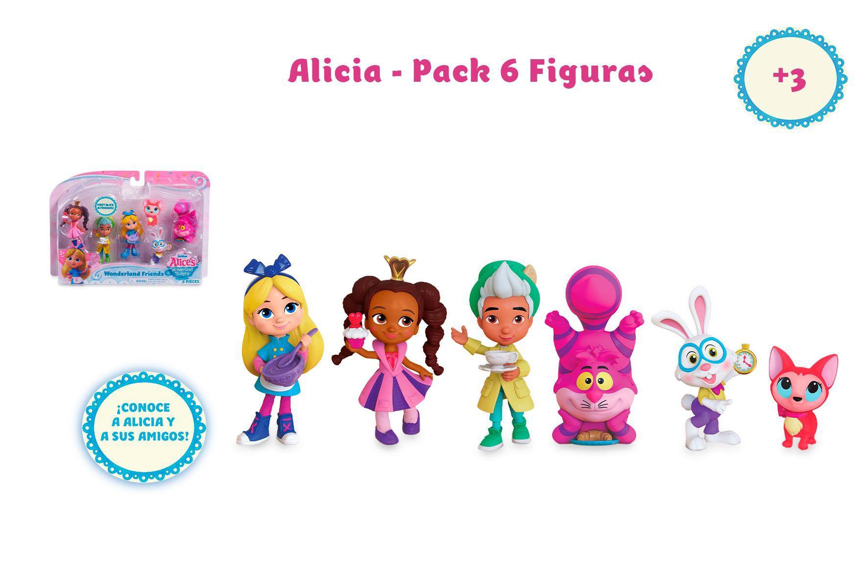 Alicia - Pack 6 Figuras 6