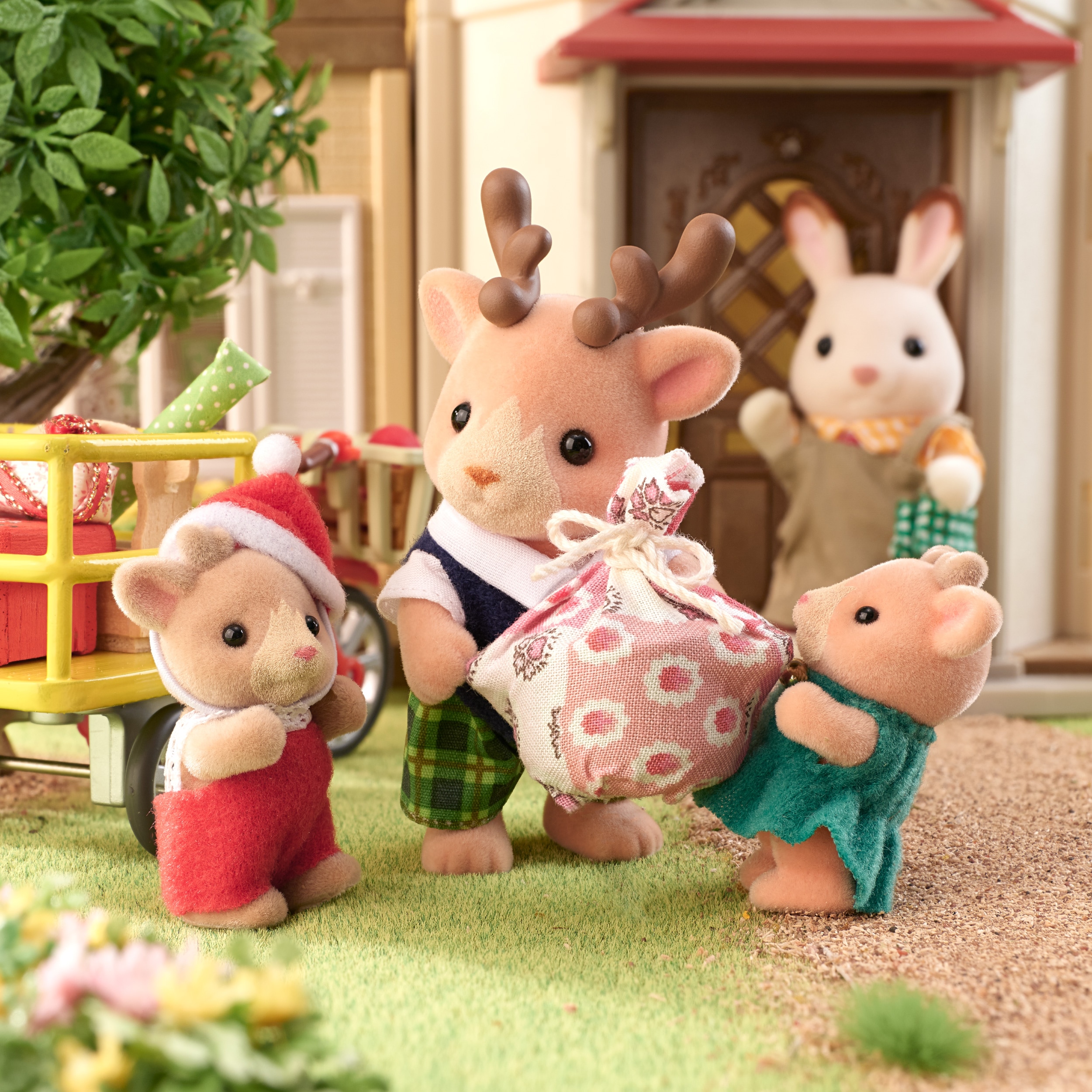 Familia Ciervo Sylvanian Families 2