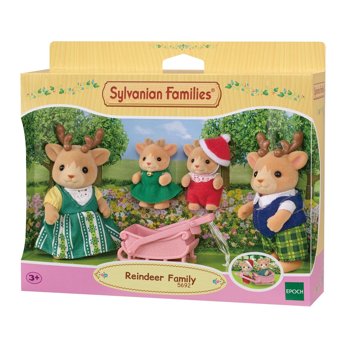 Familia Ciervo Sylvanian Families 3