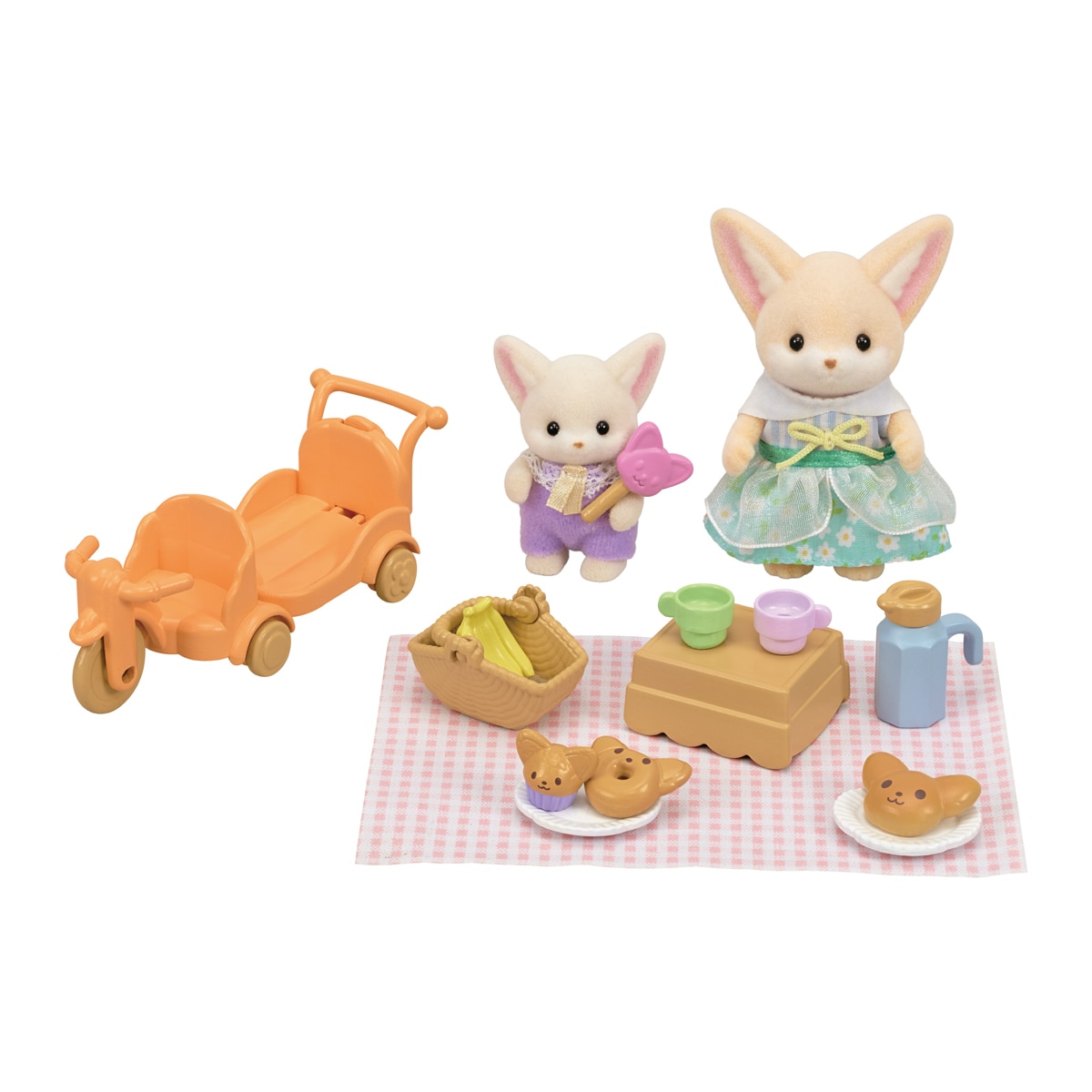 Sylvanian Families – Set de Picnic -Hermanos Zorro del Desierto- Sylvanian Families.