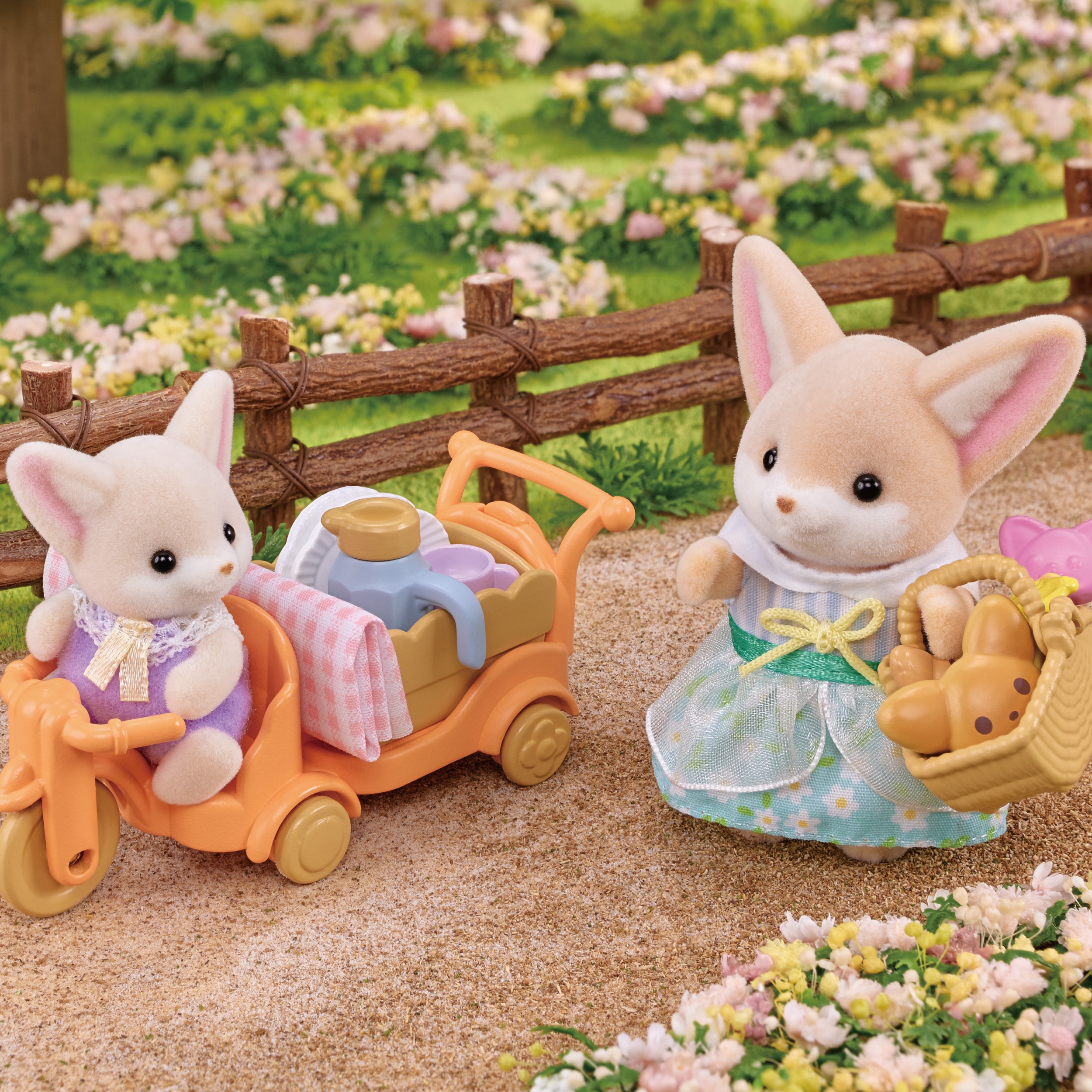 Set de Picnic -Hermanos Zorro del Desierto- Sylvanian Families 2