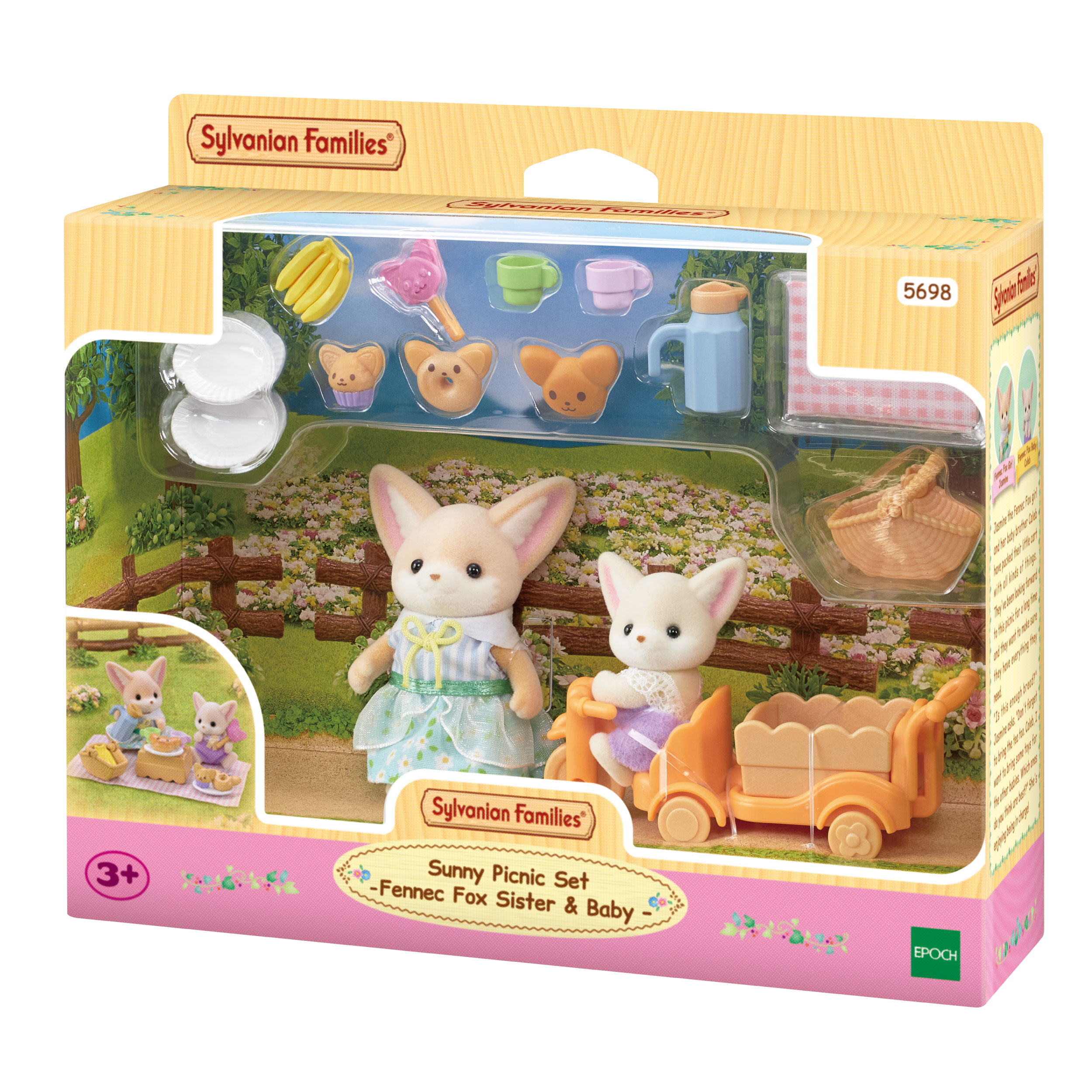 Set de Picnic -Hermanos Zorro del Desierto- Sylvanian Families 3